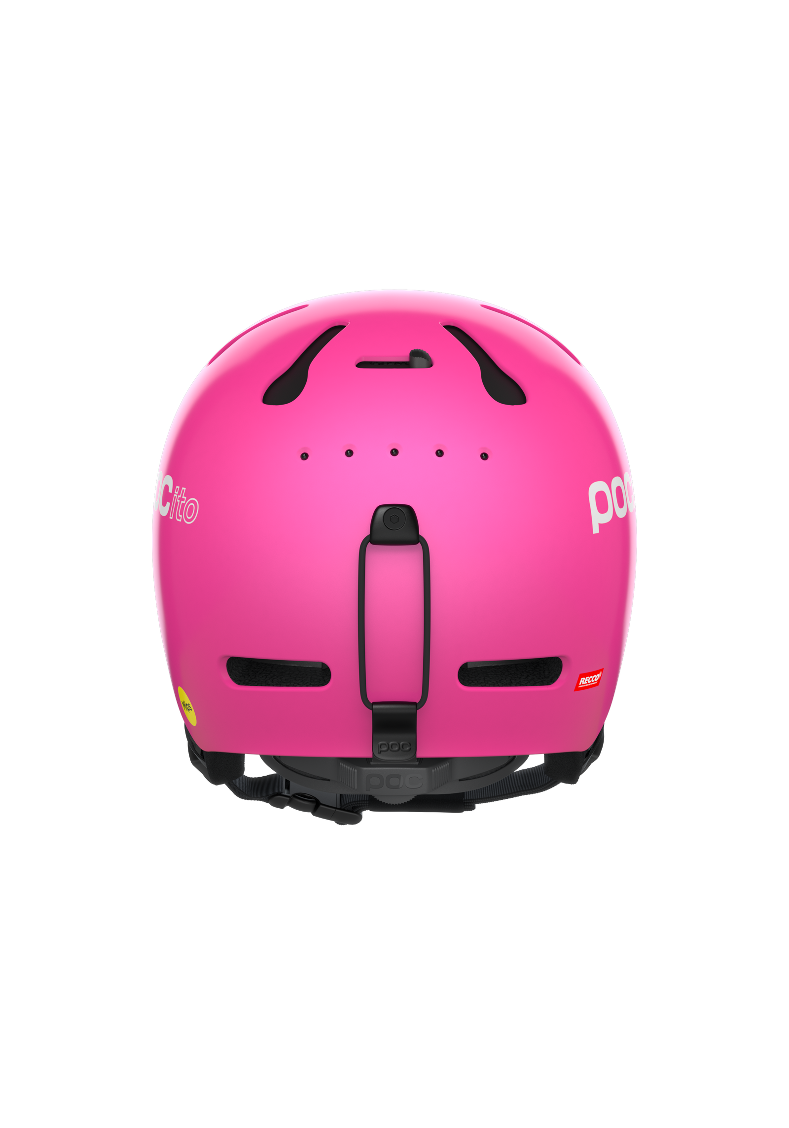 POCito Auric Cut MIPS Ski Helmet in Fluorescent Pink | POC (CA)