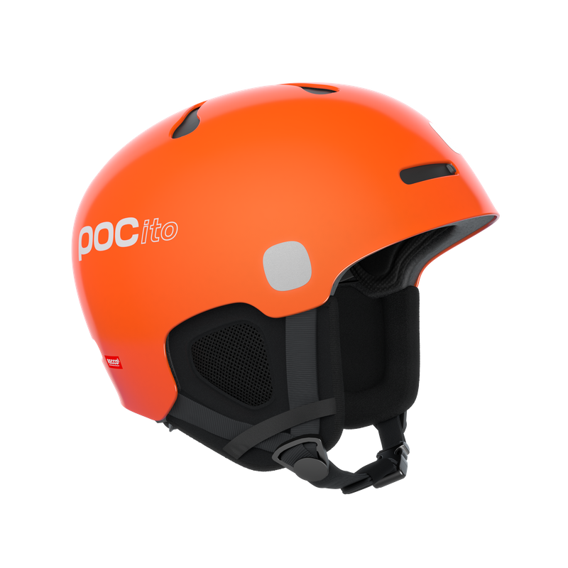 POCito Auric Cut MIPS Ski Helmet in Fluorescent Orange | POC