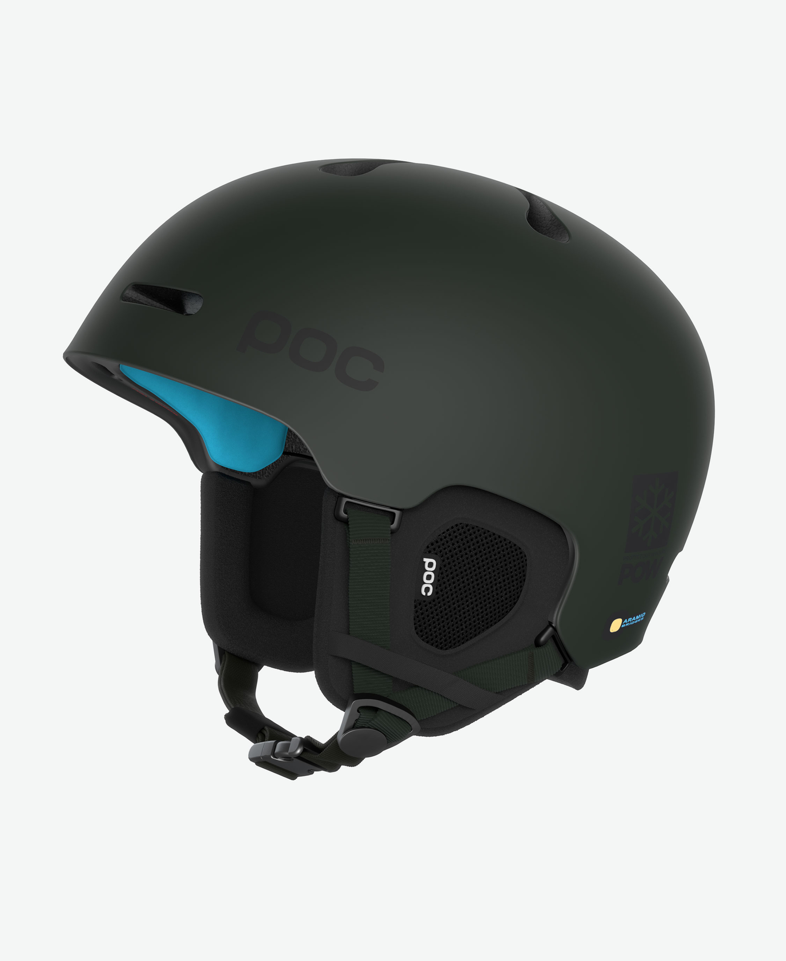 Fornix SPIN POW JJ Ski Helmet in Bismuth Green | POC japan