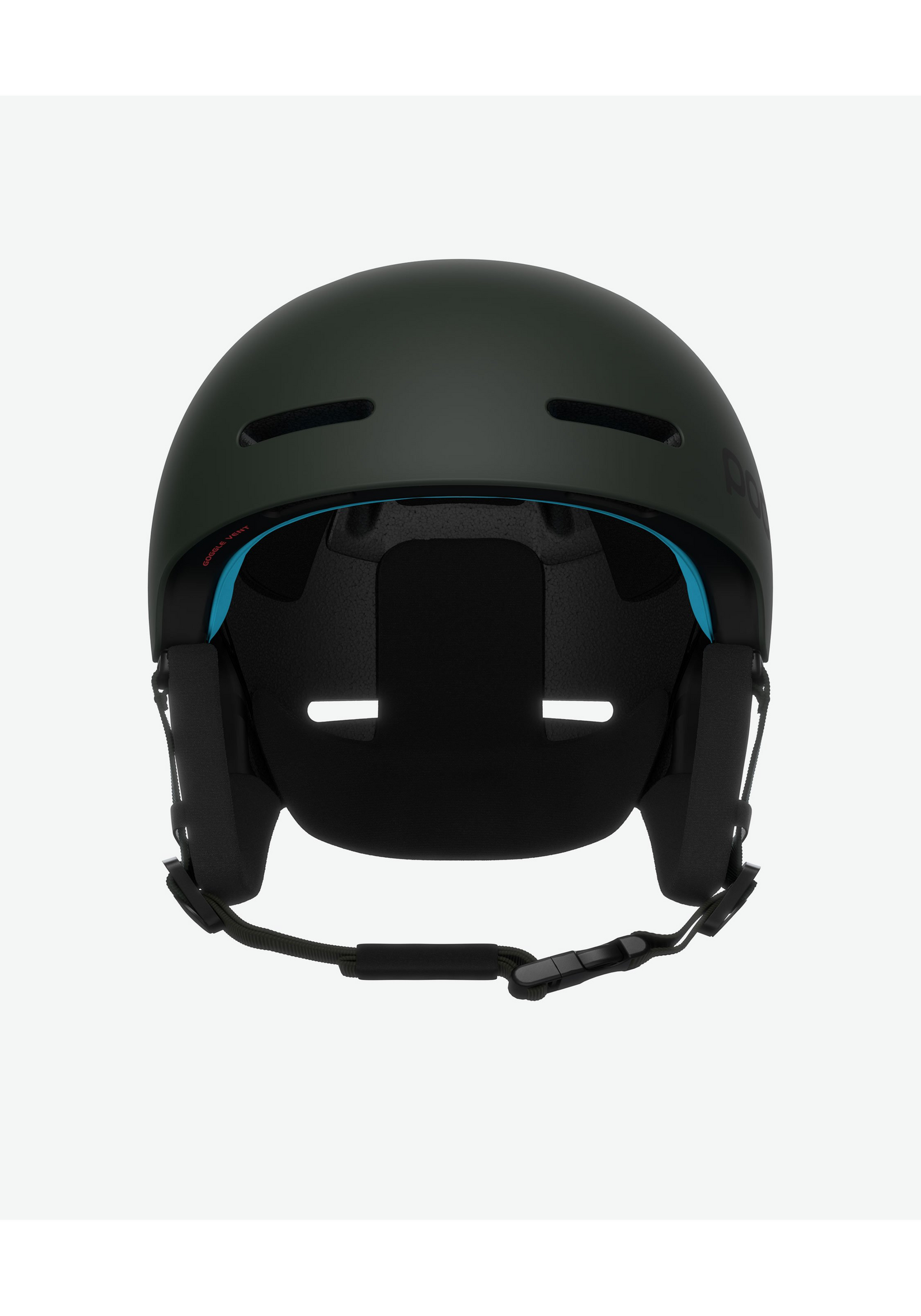 Fornix SPIN POW JJ Ski Helmet in Bismuth Green | POC (US)