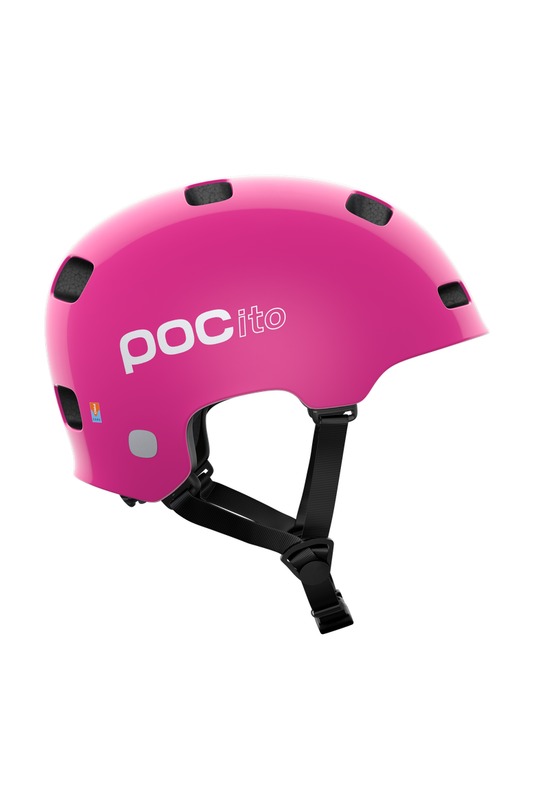 POCito Crane MIPS Bike Helmet in Fluorescent Pink | POC (Global EN)