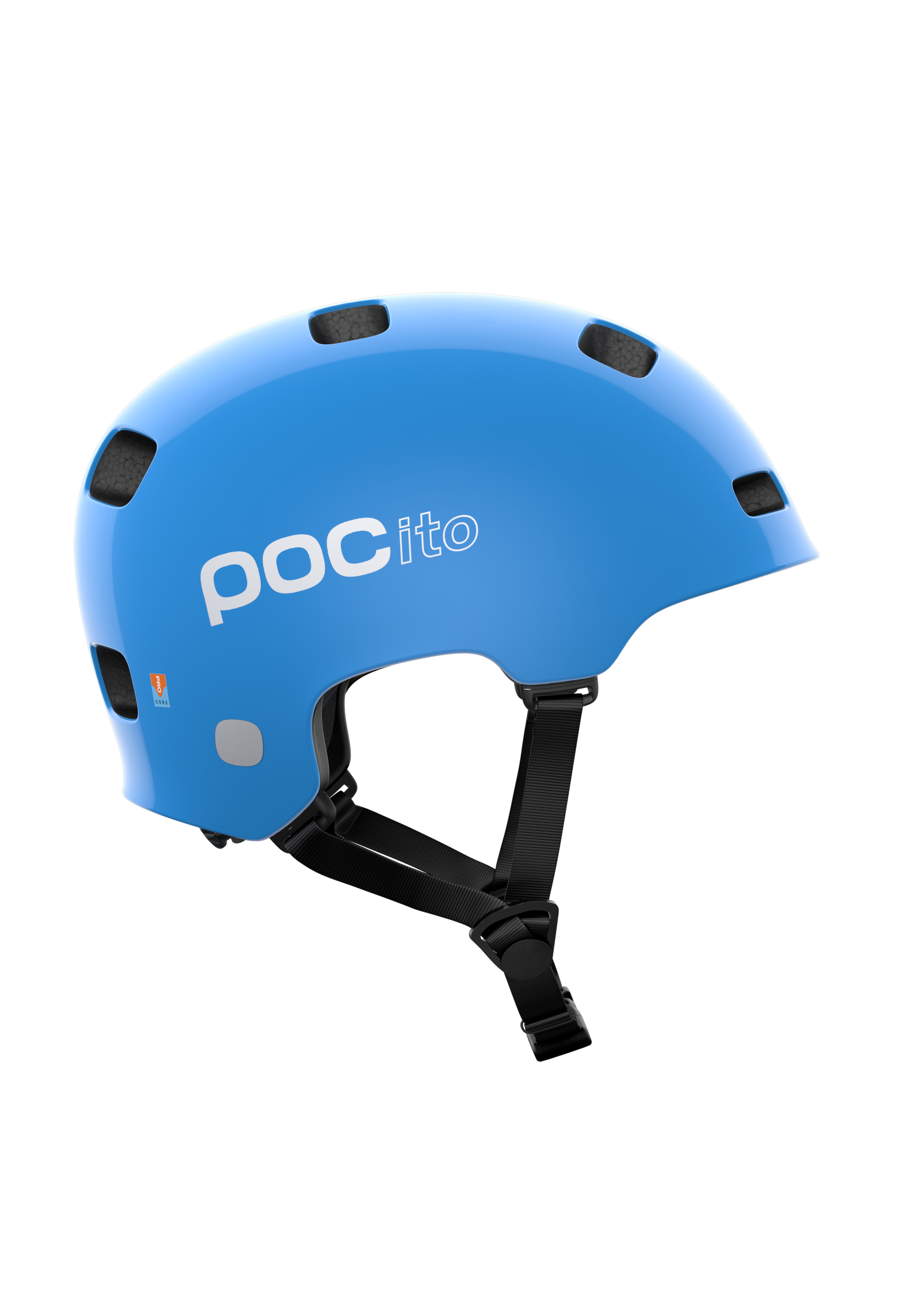 POCito Crane MIPS Bike Helmet in Fluorescent Blue | POC (US)