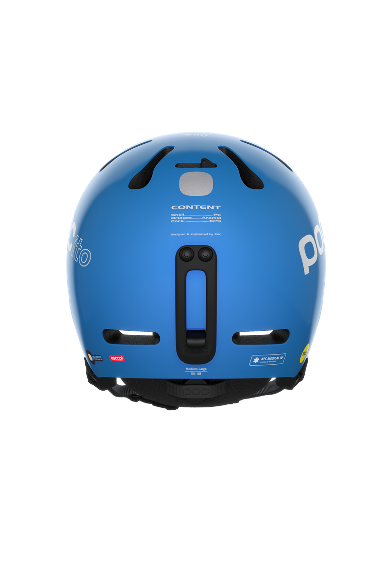 POCito Fornix MIPS Ski Helmet in Fluorescent Blue | POC (AU)