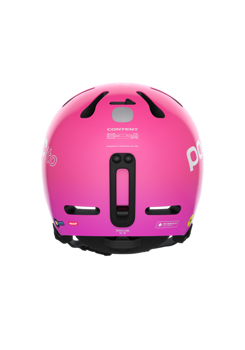 POCito Fornix MIPS Ski Helmet in Fluorescent Orange | POC (AU)
