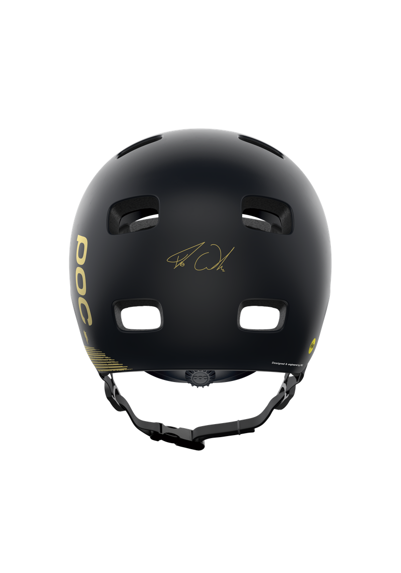 スキー・スノーボードアクセサリー POC CRANE MIPS FABIO ED. Crane MIPS Fabio Ed. in Uranium Black Matt/Gold | POC (US)