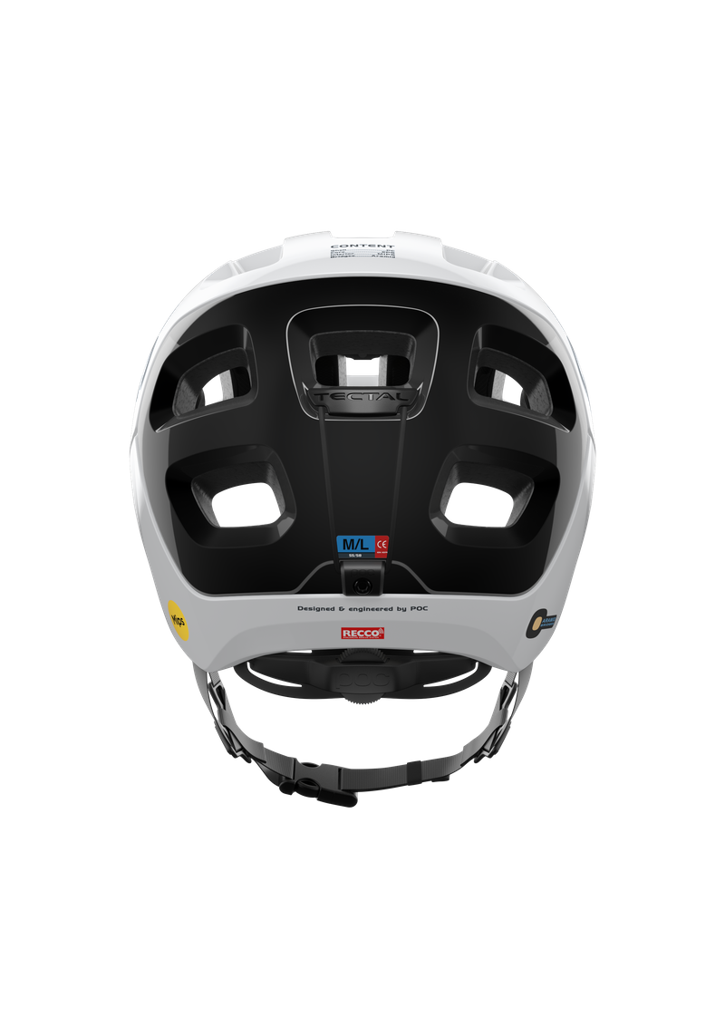 Tectal Race MIPS MTB Helmet in Hydrogen White/Uranium Black | POC (US)
