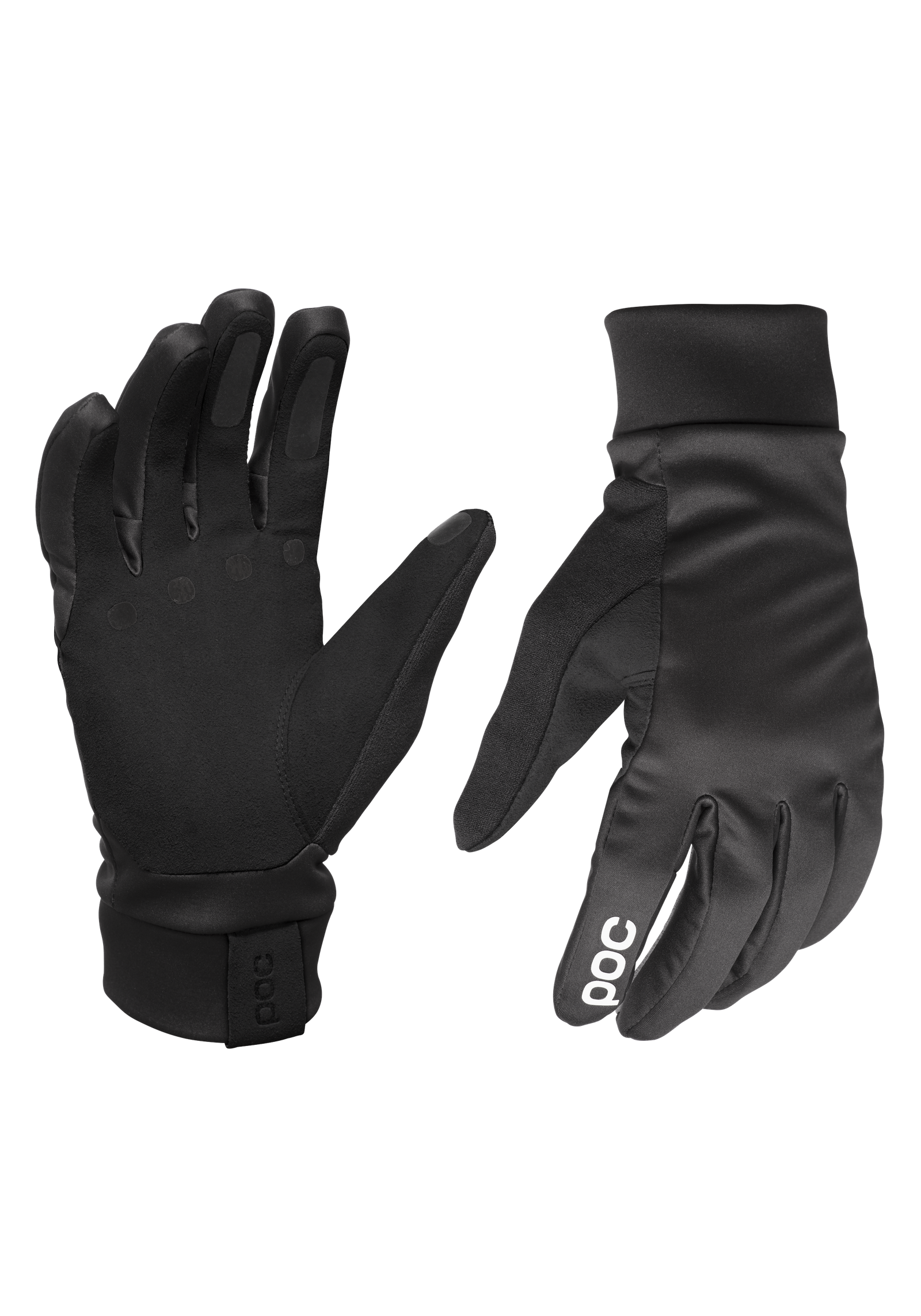 Essential Softshell Cycling Gloves in Uranium Black | Cycling