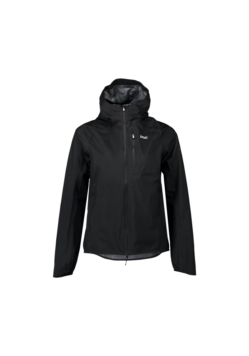 POC サイクルジャケット ブラック Medium Men's Signal All-weather Cycling Jacket in Uranium Black | Cycling