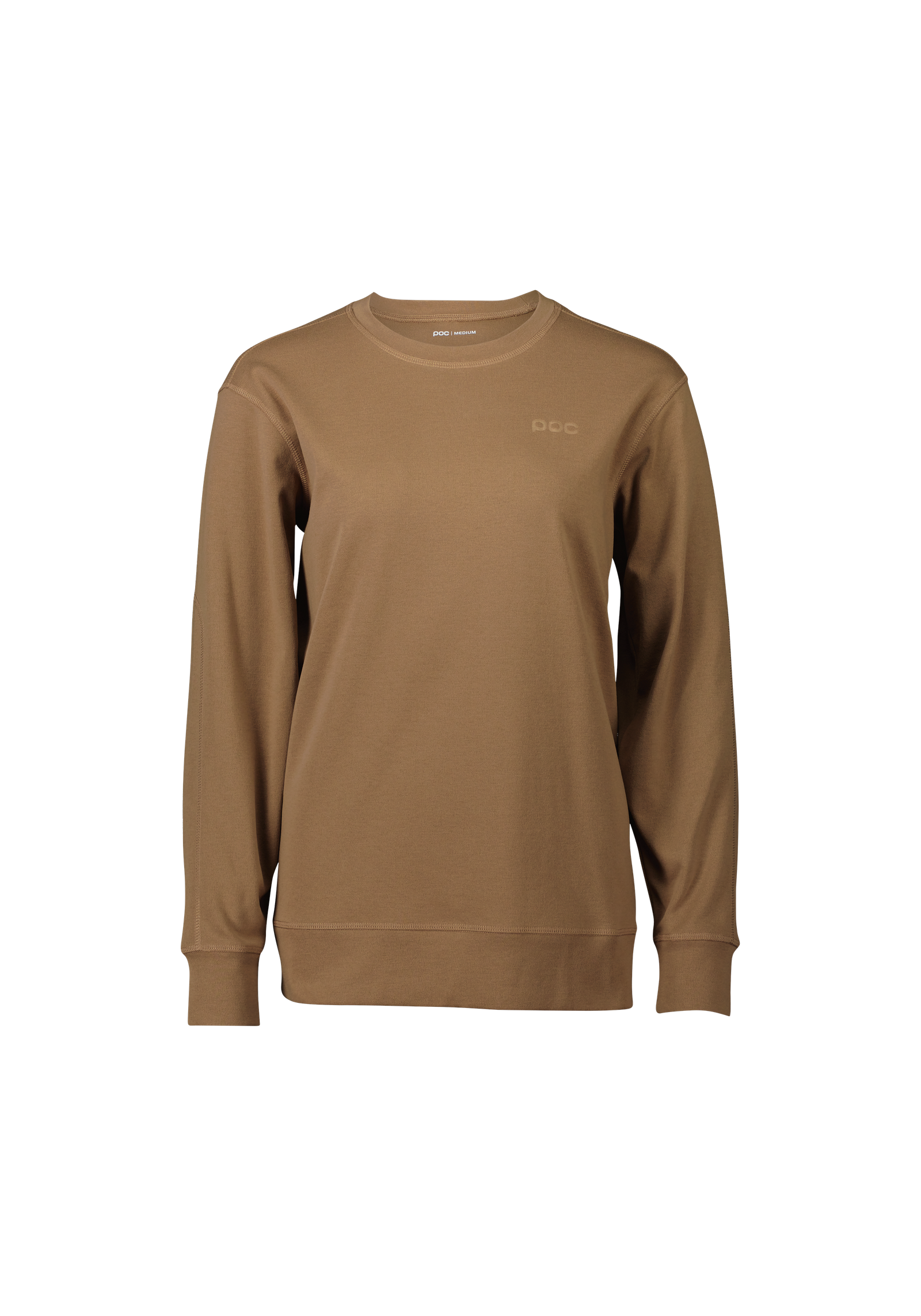 Women's Poise Crew Neck in Jasper Brown | Cycling Apparel | POC