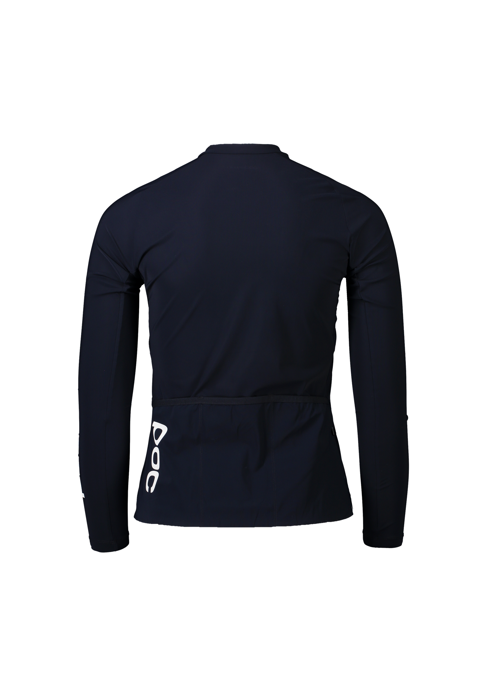Women's Essential Long Sleeve Road Cycling Jersey in Navy Black