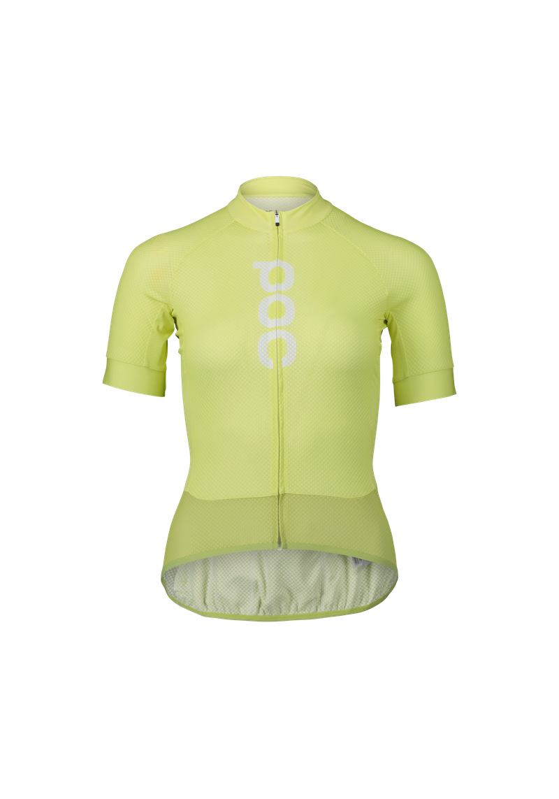 Women's Essential Logo Road Cycling Jersey に Lemon Calcite