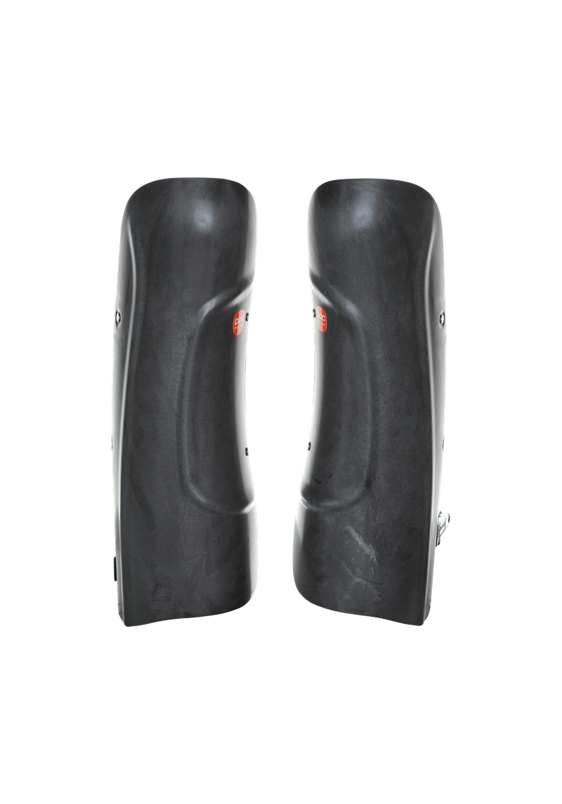 Shins COMP Jr in Uranium Black | Ski Youth | POC (US)