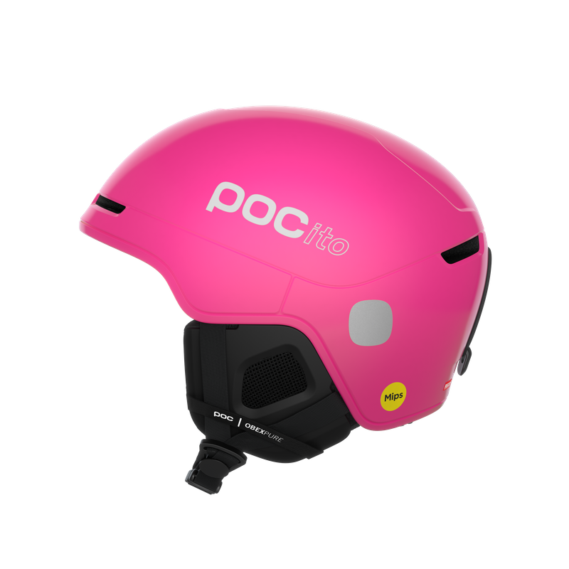 新品箱、タグ付きPOC pocito ヘルメット ピンク Obex SPIN POCito Obex MIPS Ski Helmet in Fluorescent Pink | POC (AU)
