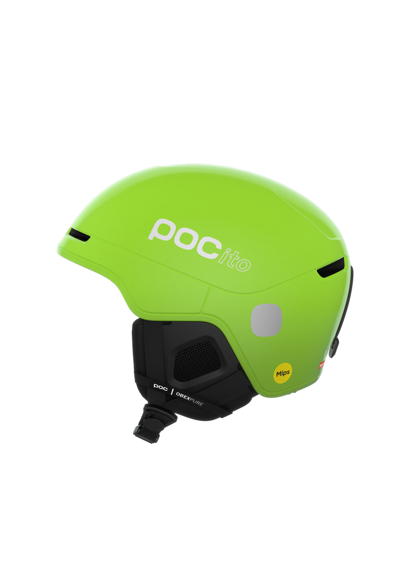 POCito Obex MIPS Ski Helmet in Fluorescent Yellow/Green | POC (US)