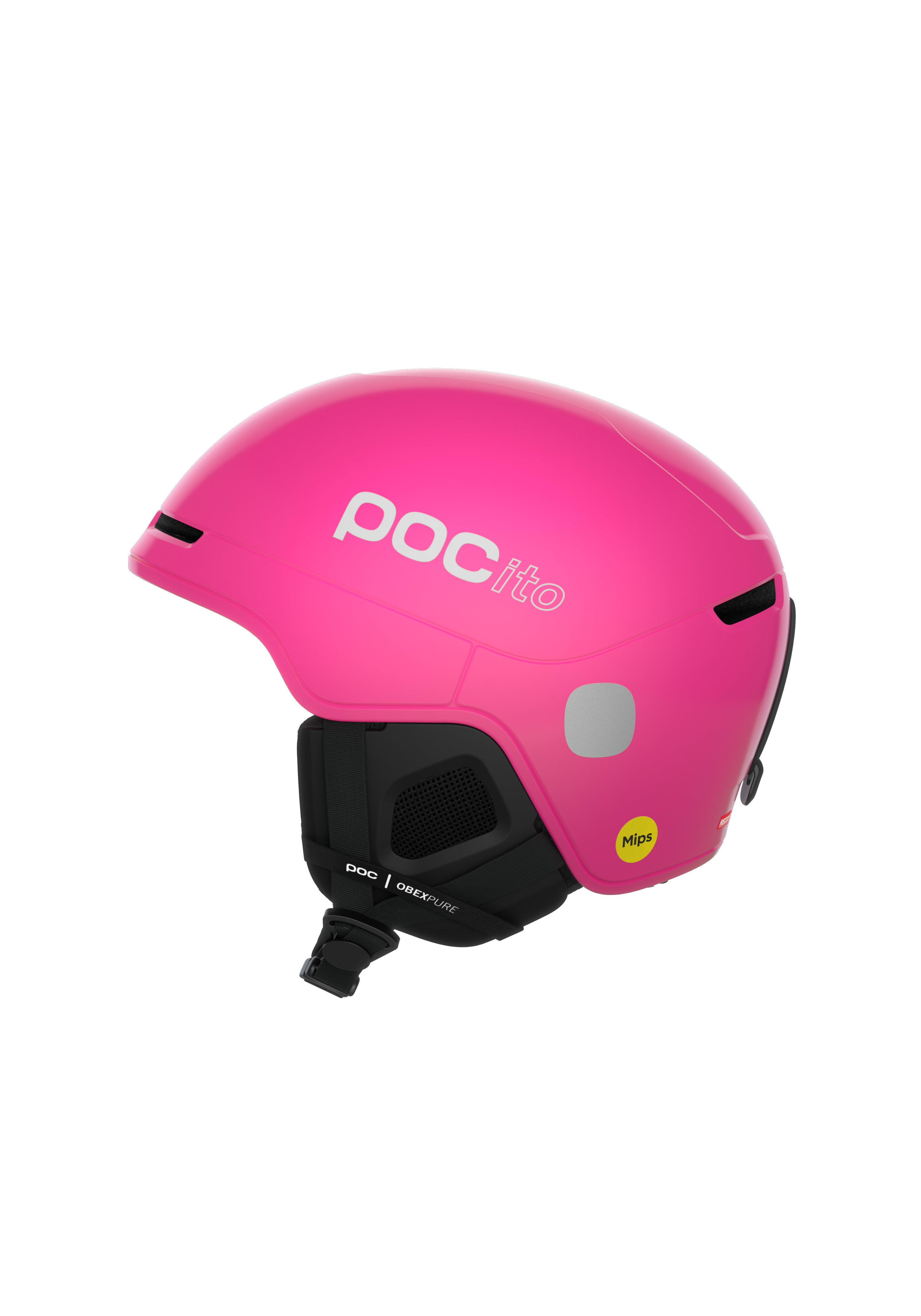 pocho POCito Obex MIPS Ski Helmet in Fluorescent Pink | POC (US)