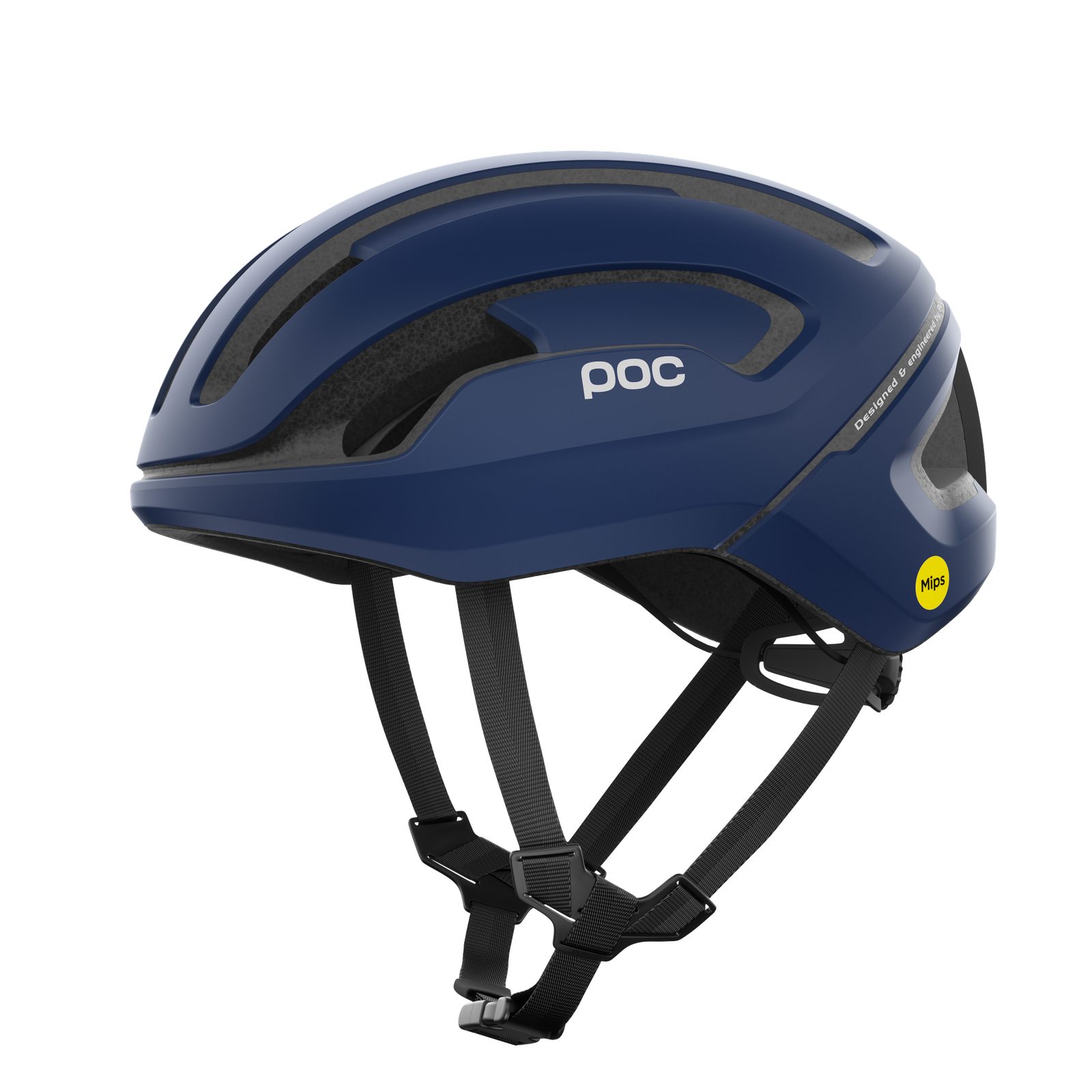 poc MIPS ブラックヘルメット Omne Ultra MIPS Gravel Cycling Helmet に Uranium Black Matt