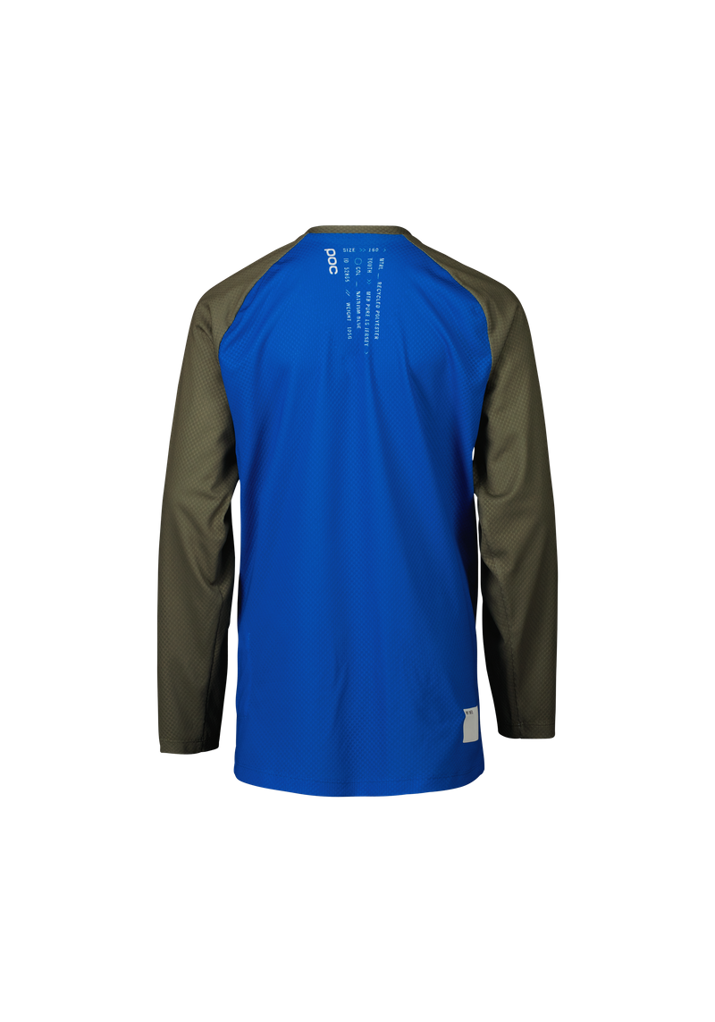 Youth Essential MTB Long Sleeve Jersey in Sylvanite Grey | Cycling