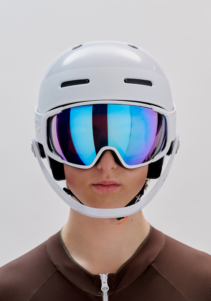 Zonula Ski Goggles in Hydrogen White | Ski Eyewear | POC (Global EN)