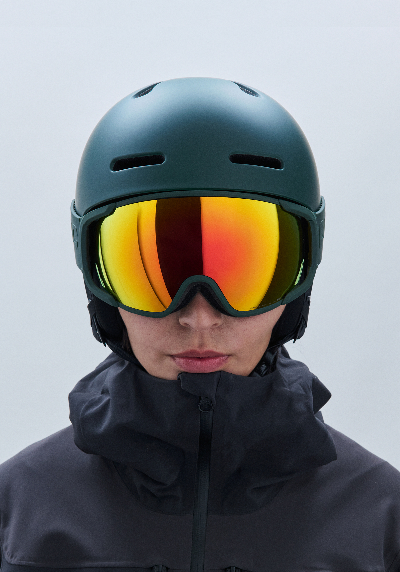 Zonula Ski Goggles に Pargasite Green | Ski Eyewear | POC (JP)
