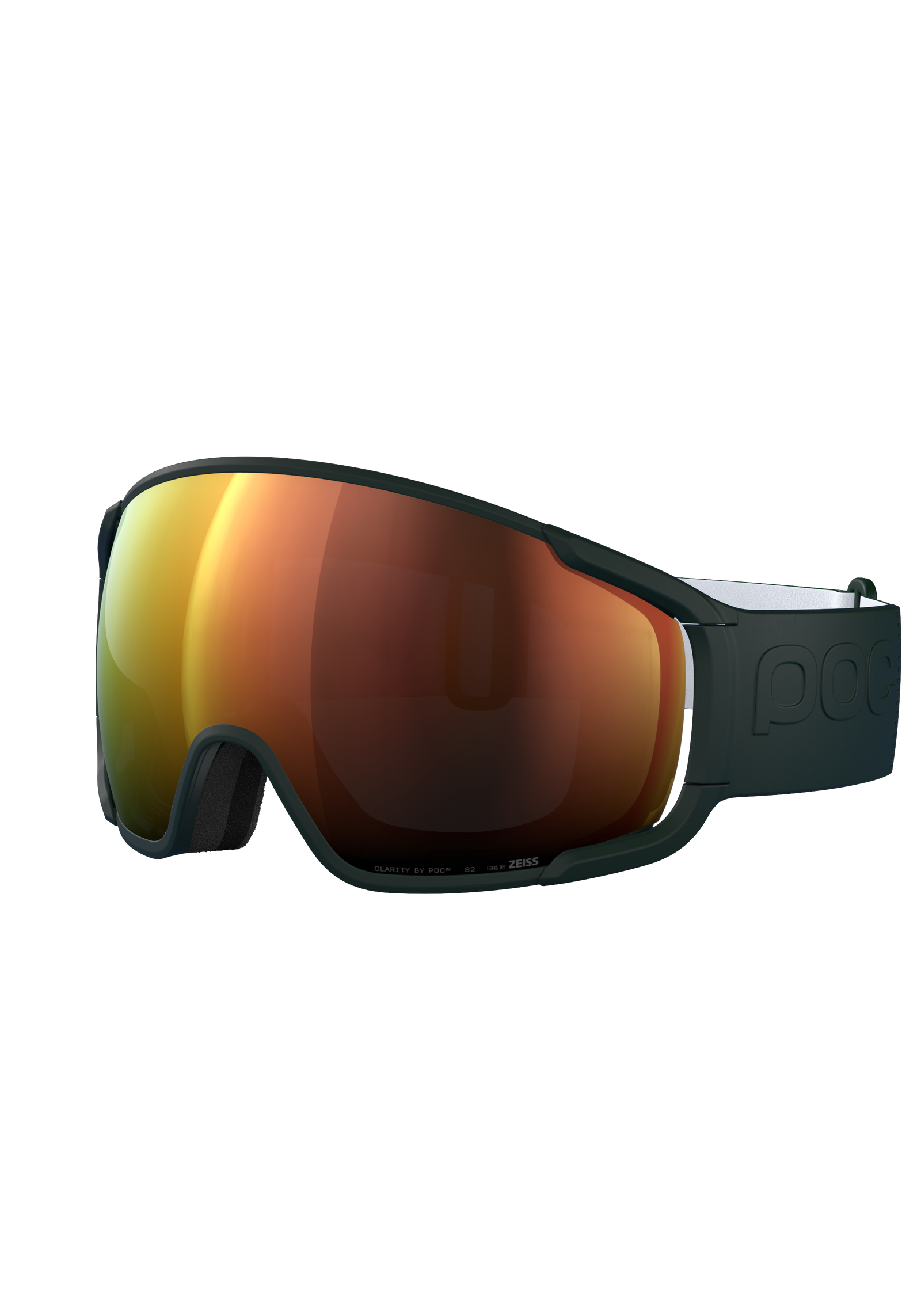 Zonula Ski Goggles in Pargasite Green | Ski Eyewear | POC (Global EN)
