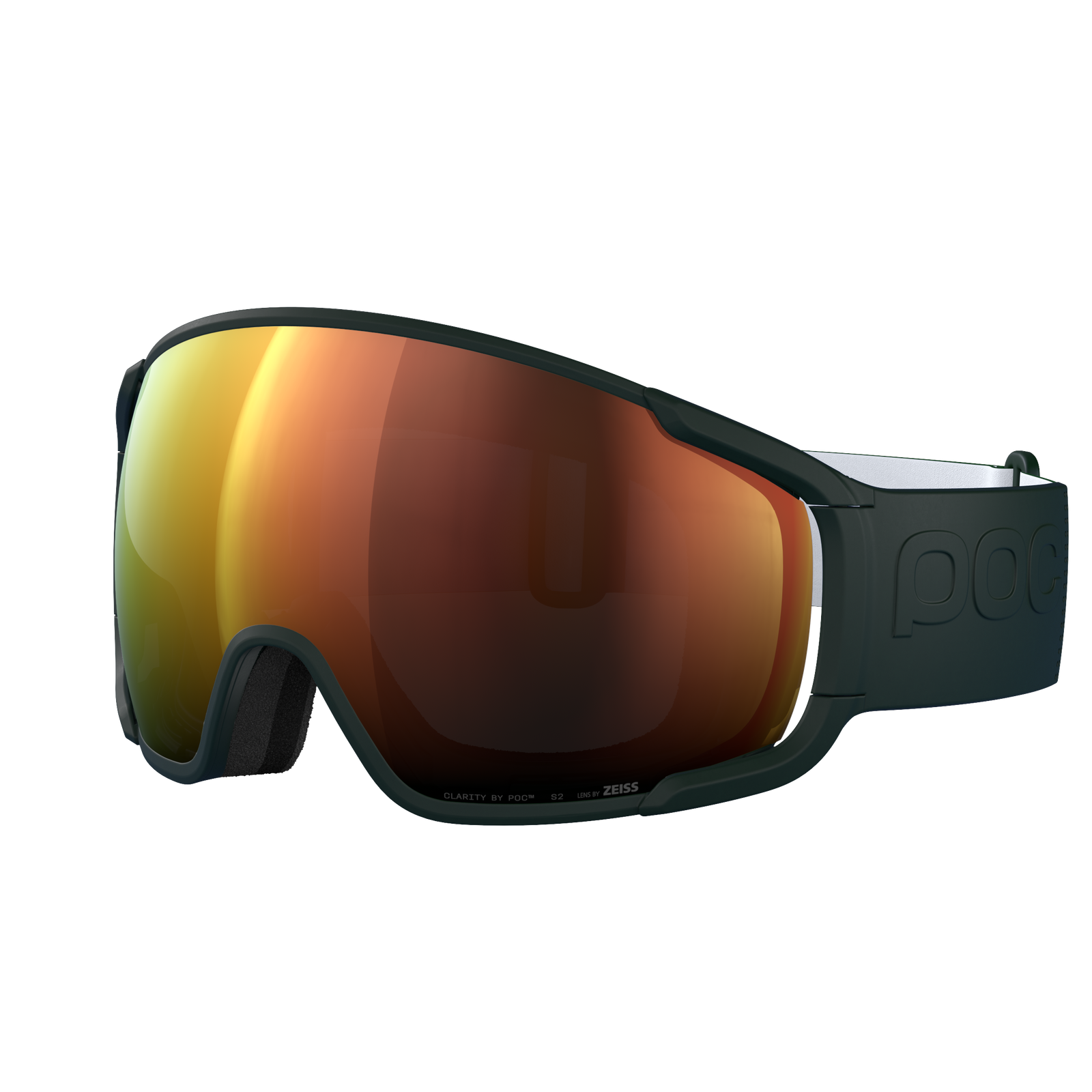 POC　ZONULA RACE WF JAPAN FIT Zonula Wide Fit Ski Goggles in Raw White | Ski Eyewear | POC