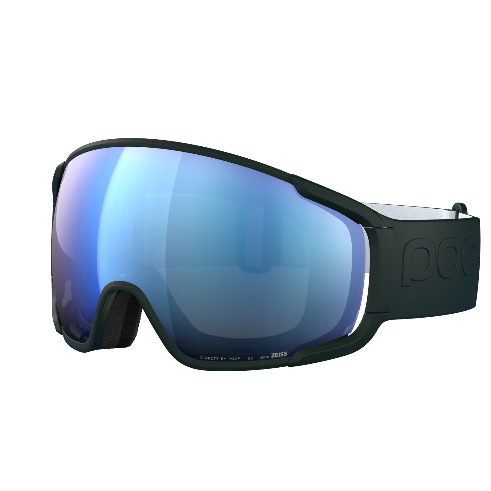 POC スキーゴーグル Zonula Wide Fit Ski Goggles に Pargasite Green | Ski Eyewear