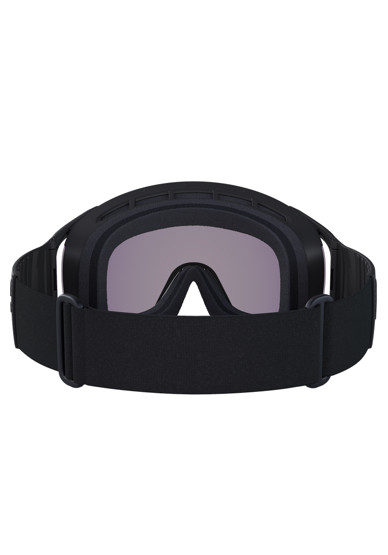 Zonula Wide Fit Ski Goggles in Raw Black | Ski Eyewear | POC (US)