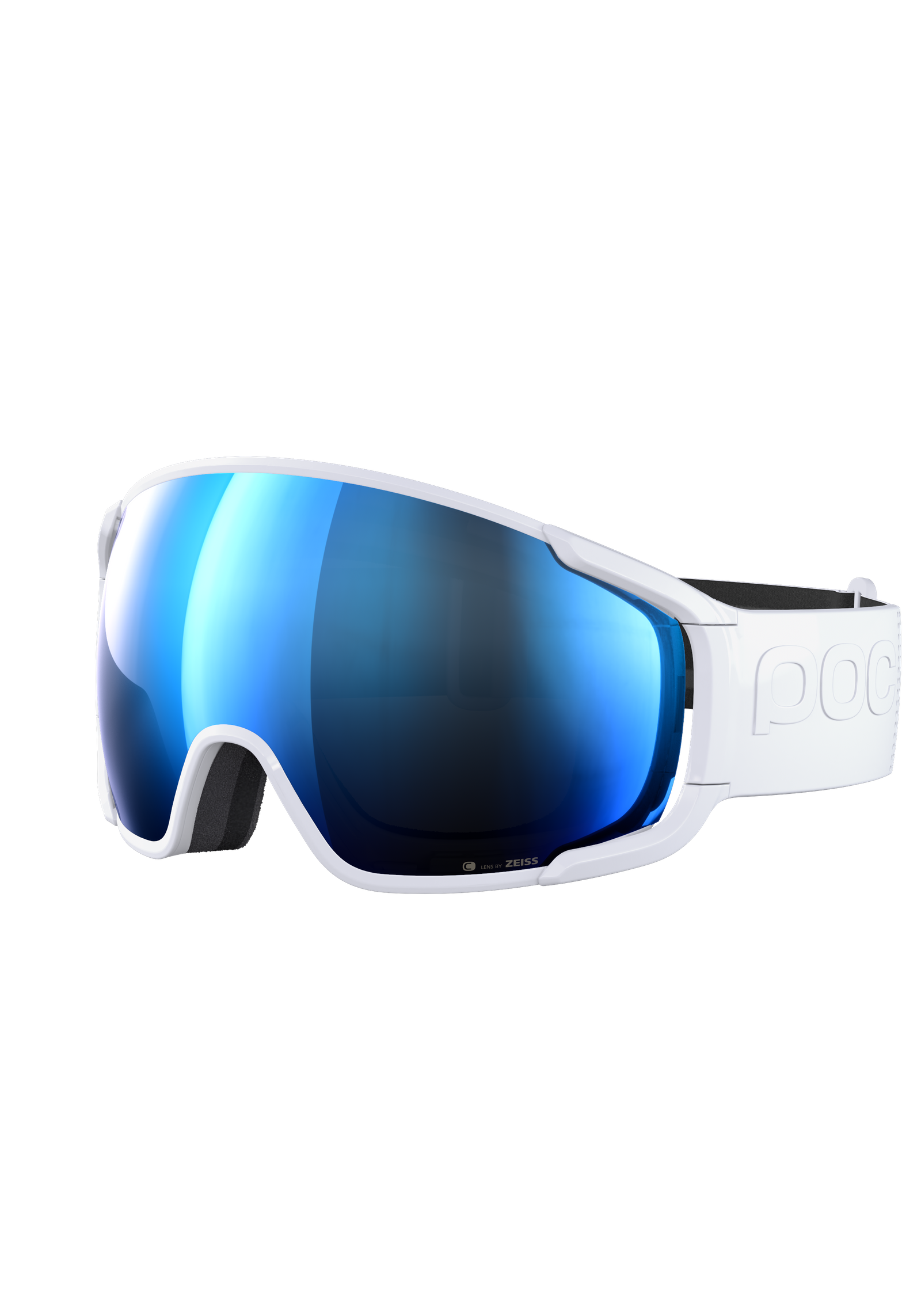 Zonula Wide Fit Ski Goggles in Hydrogen White | Ski Eyewear | POC (JP)