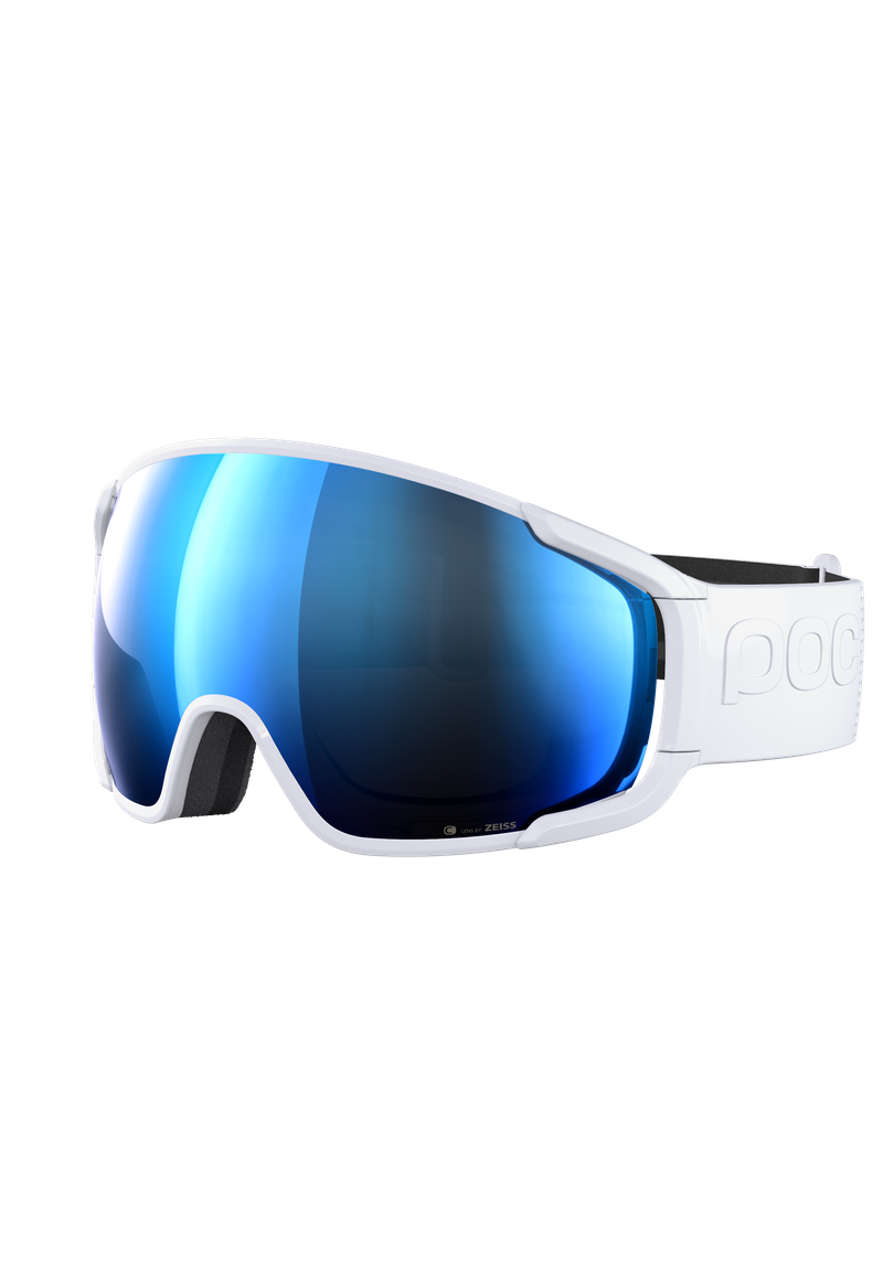 Zonula Wide Fit Ski Goggles in Hydrogen White | Ski Eyewear | POC (US)