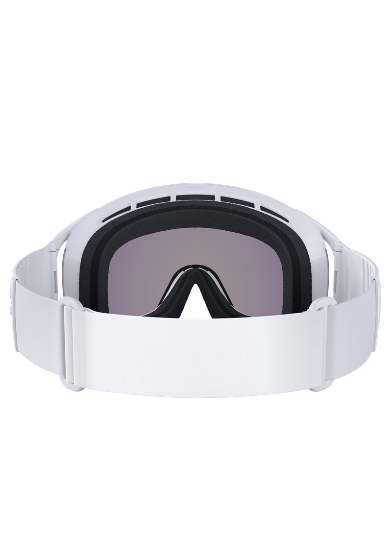 Zonula Wide Fit Ski Goggles in Hydrogen White | Ski Eyewear | POC (US)