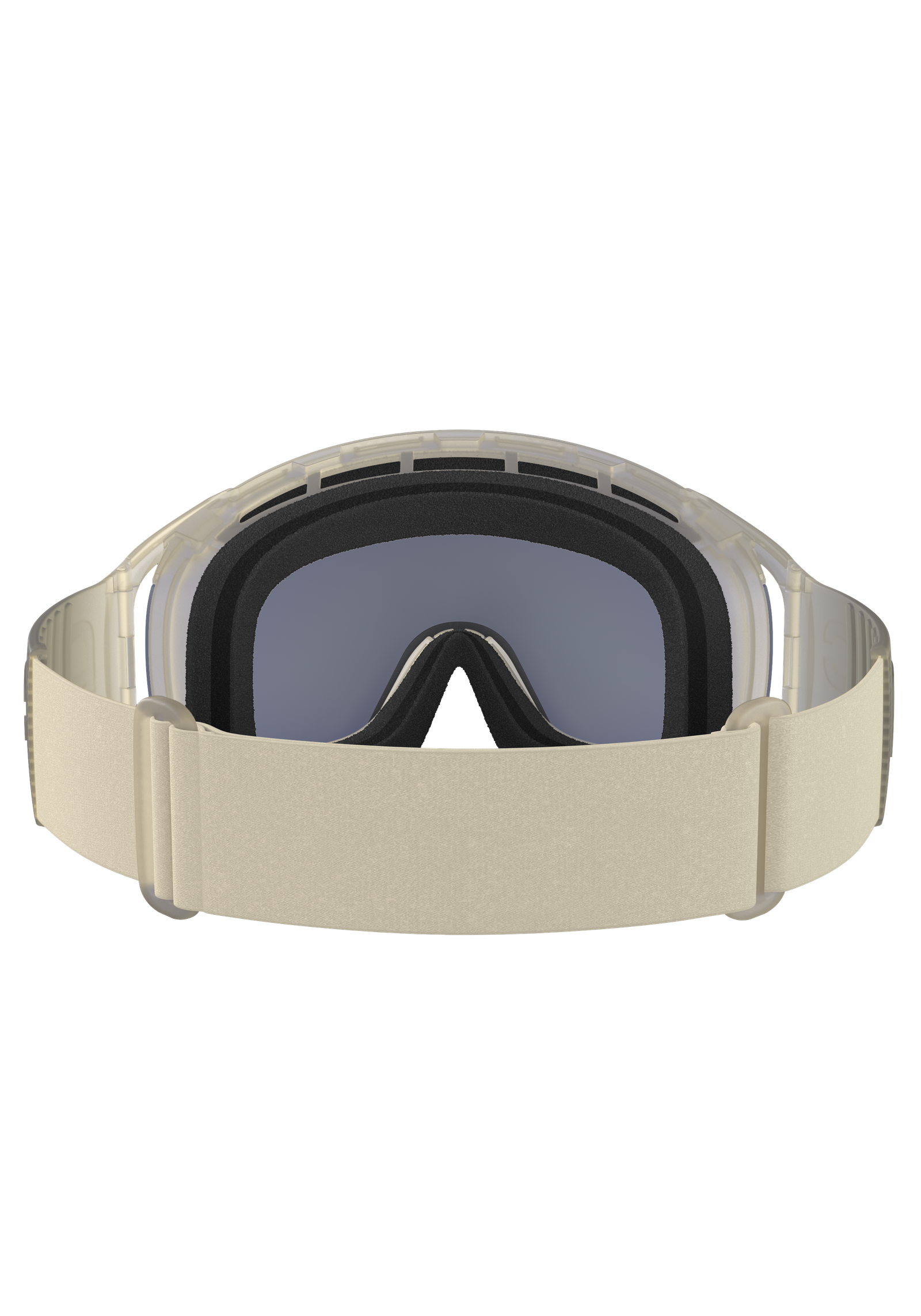 Zonula Wide Fit Ski Goggles in Raw White | Ski Eyewear | POC (CA)