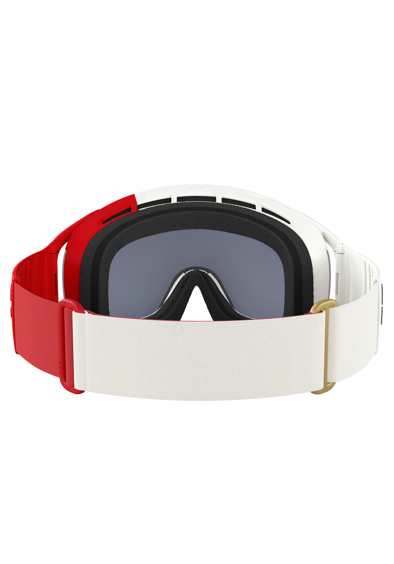 Zonula Wide Fit Ski Goggles に Hydrogen White | Ski Eyewear | POC (JP)