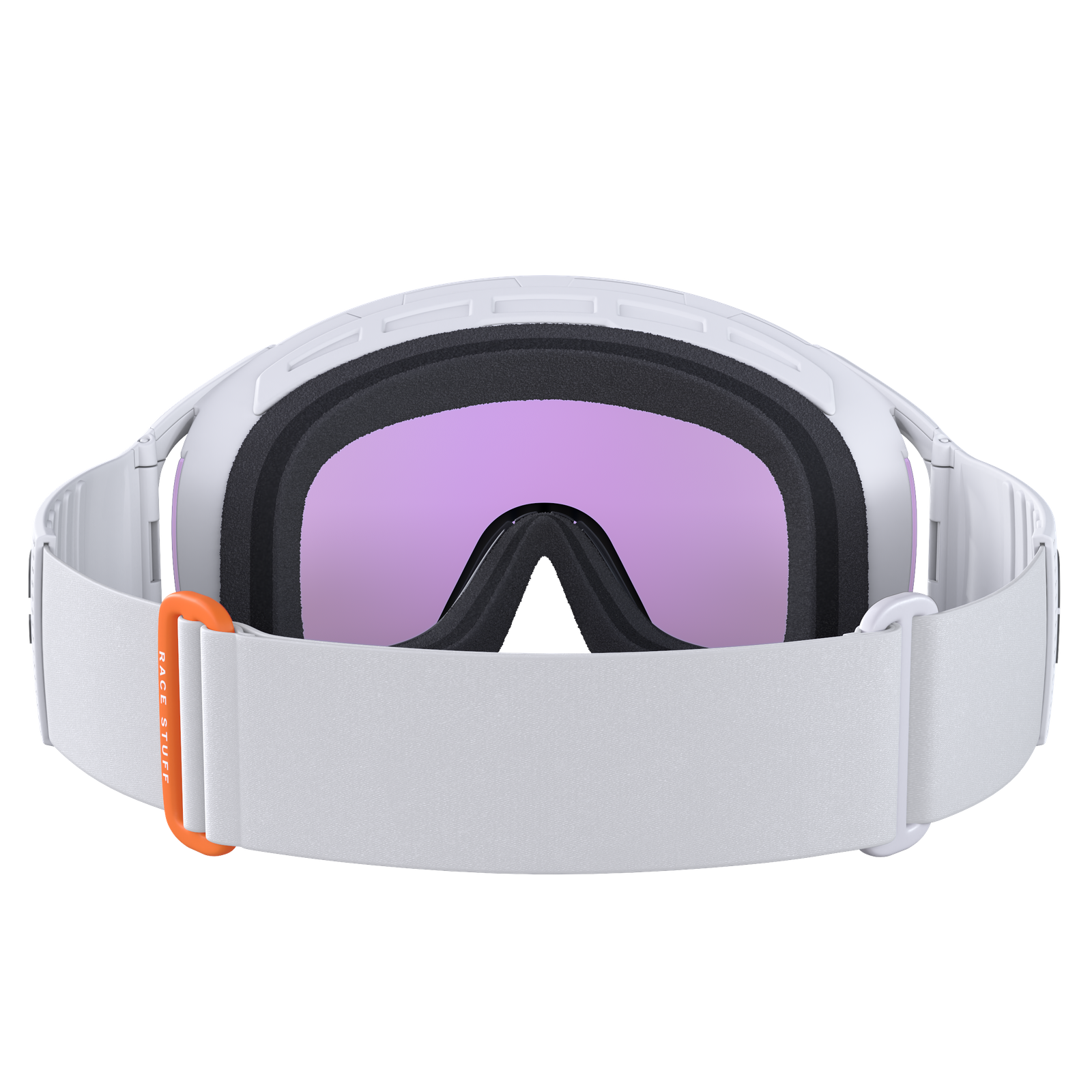 Zonula Race Ski Goggles に Hydrogen White/Zink Orange | Ski