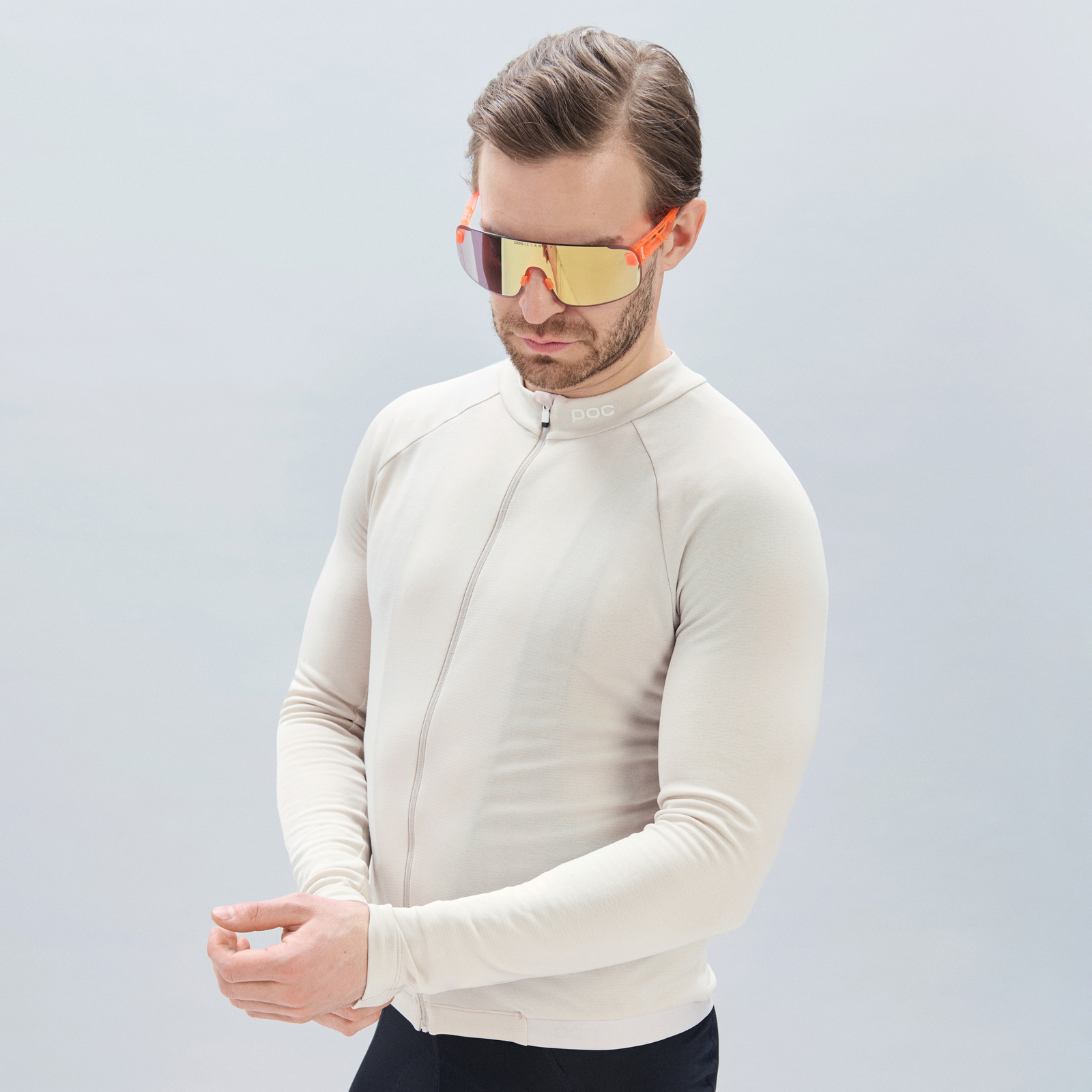 Men's Thermal Lite Long Sleeve Cycling Jersey - Image 3