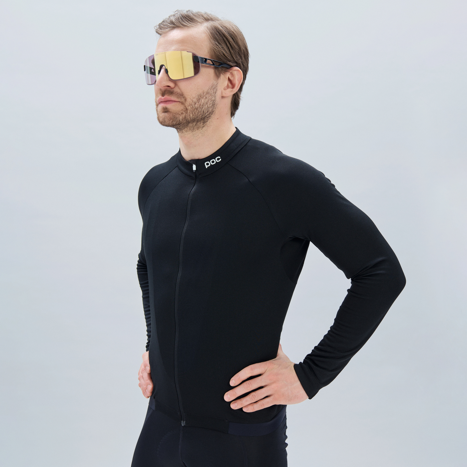 Men's Thermal Lite Long Sleeve Cycling Jersey - Image 3
