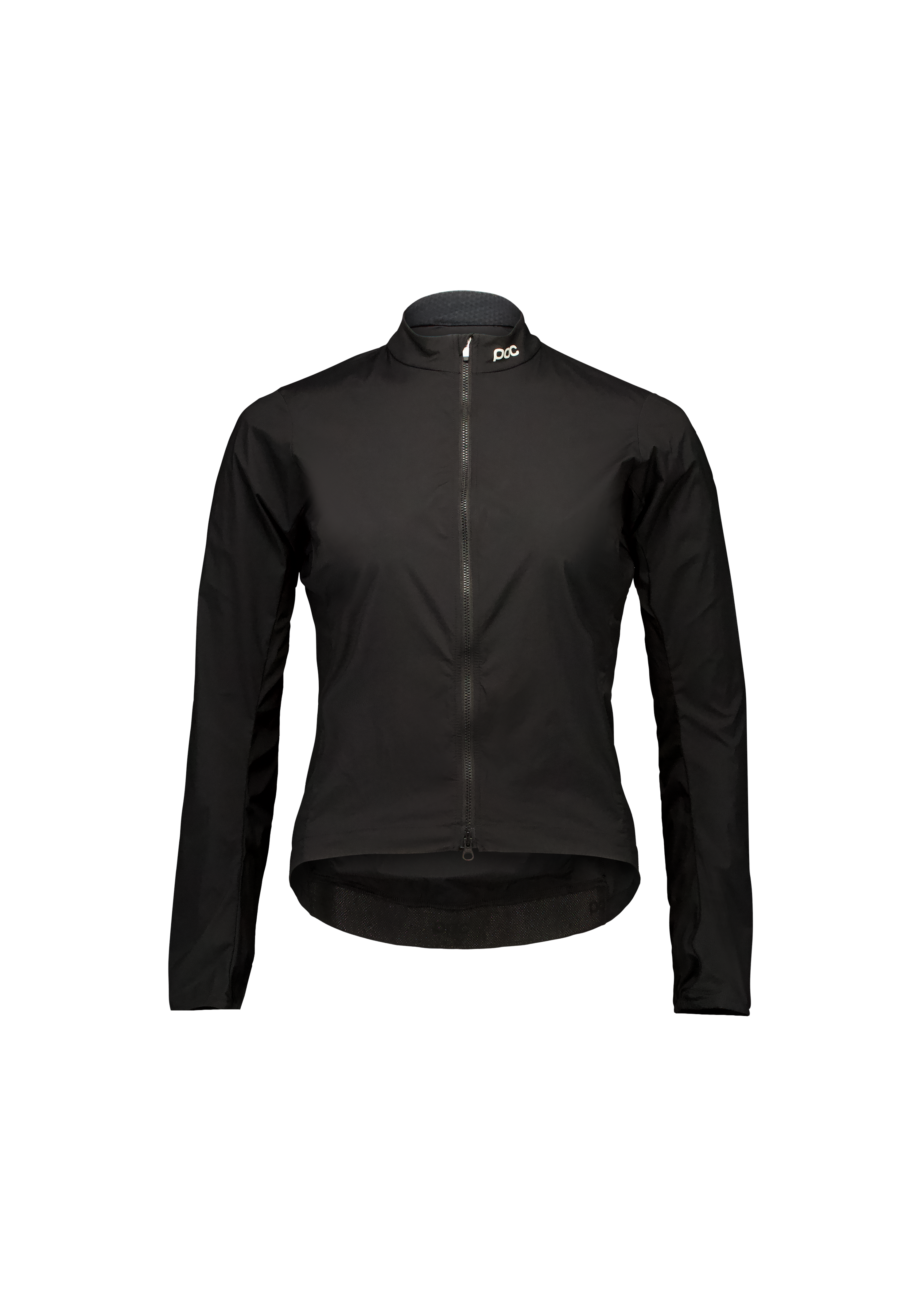 POC サイクルジャケット ブラック Medium Women's Essential Splash Cycling Jacket in Uranium Black | Cycling