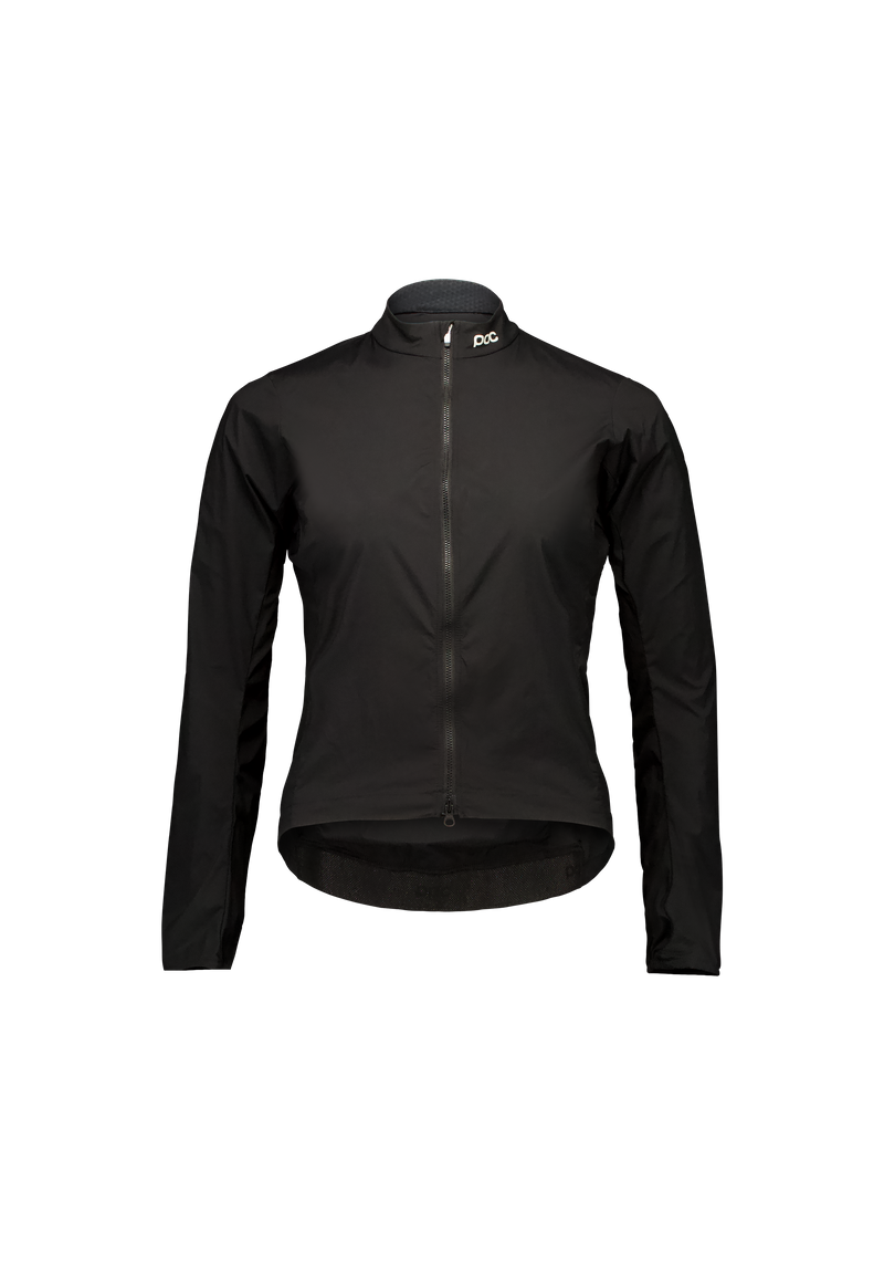 Women's Essential Splash Cycling Jacket in Uranium Black | Cycling
