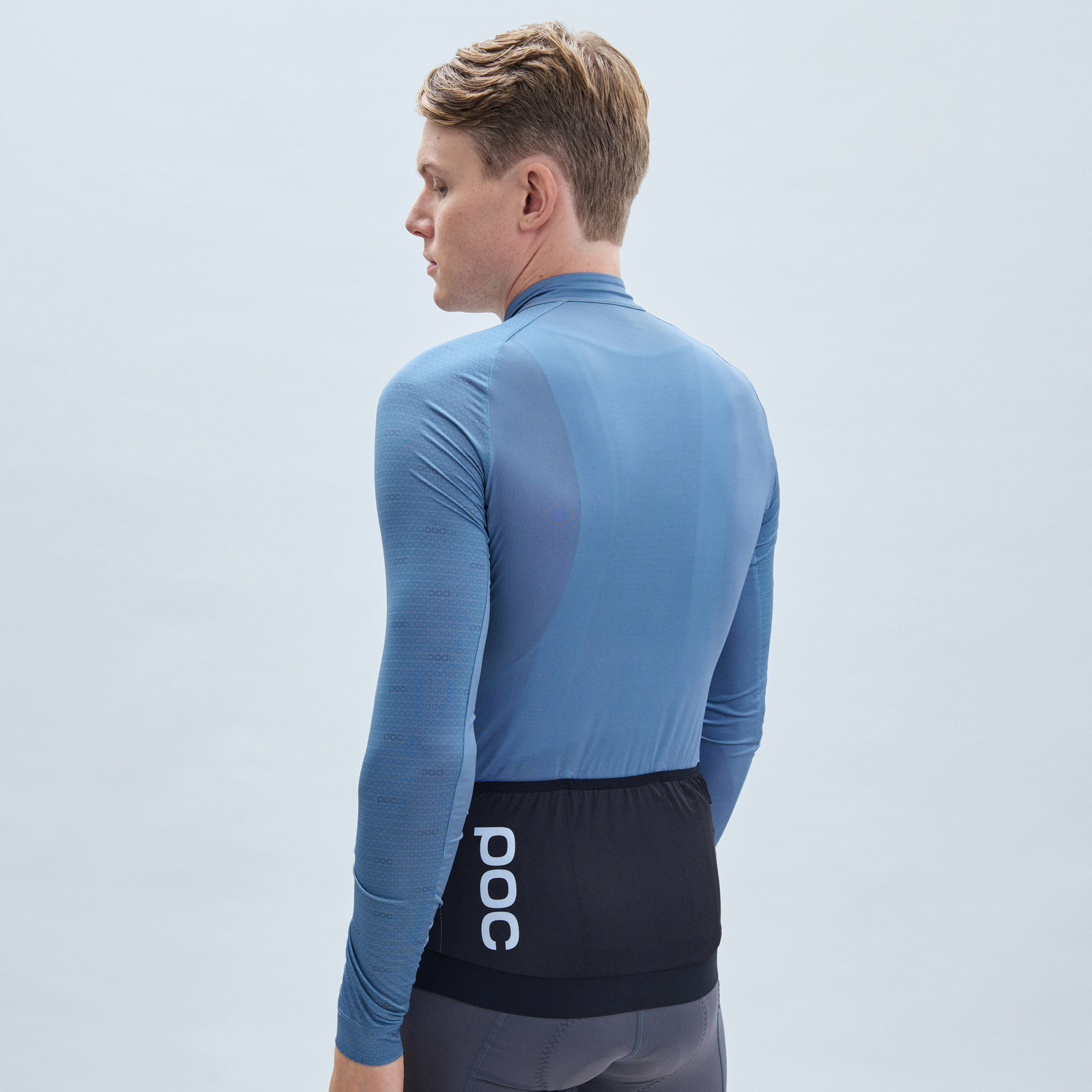 Men's Essential Long Sleeve Road Cycling Jersey - Image 4