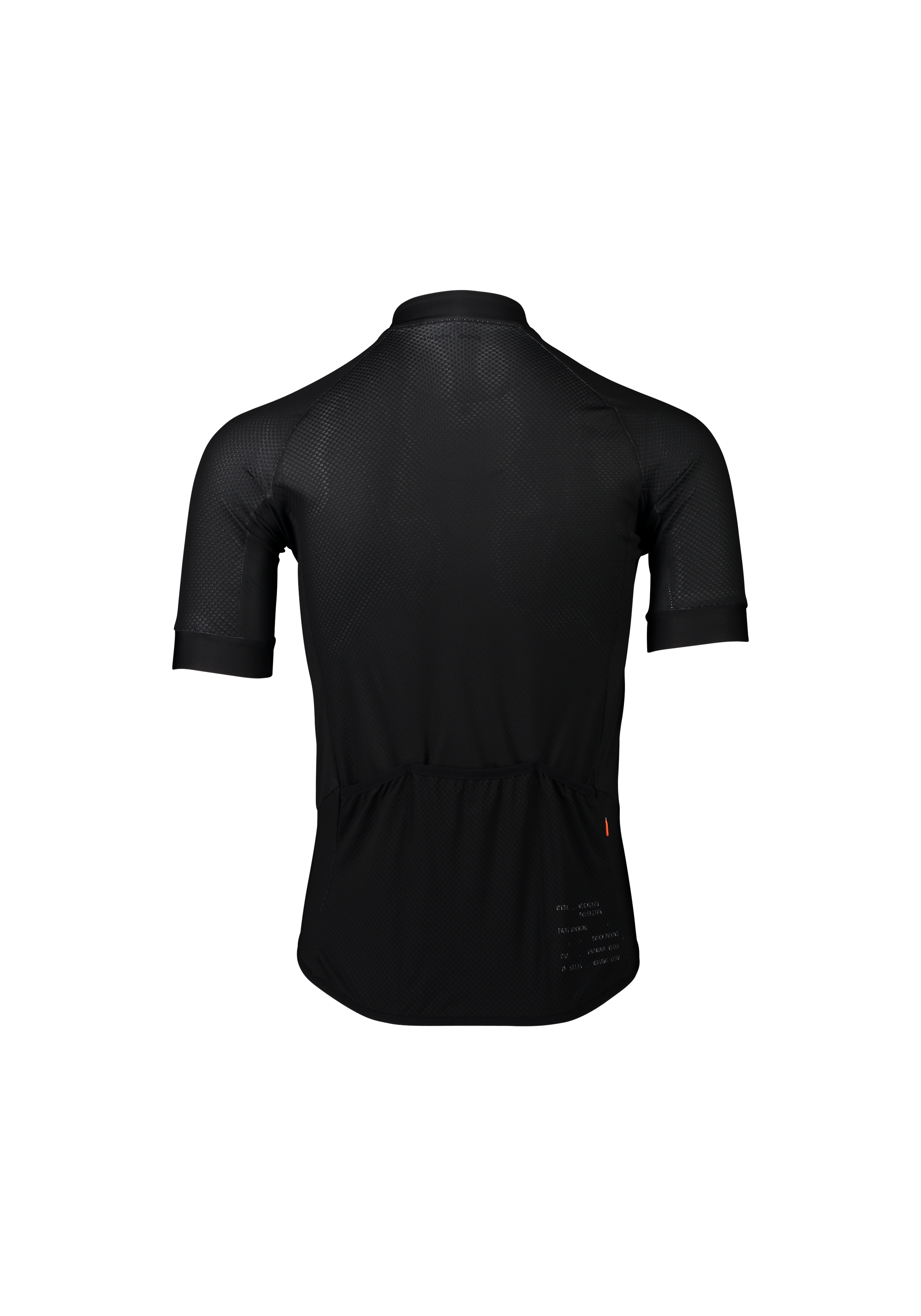 Men's Essential Logo Road Cycling Jersey in Uranium Black