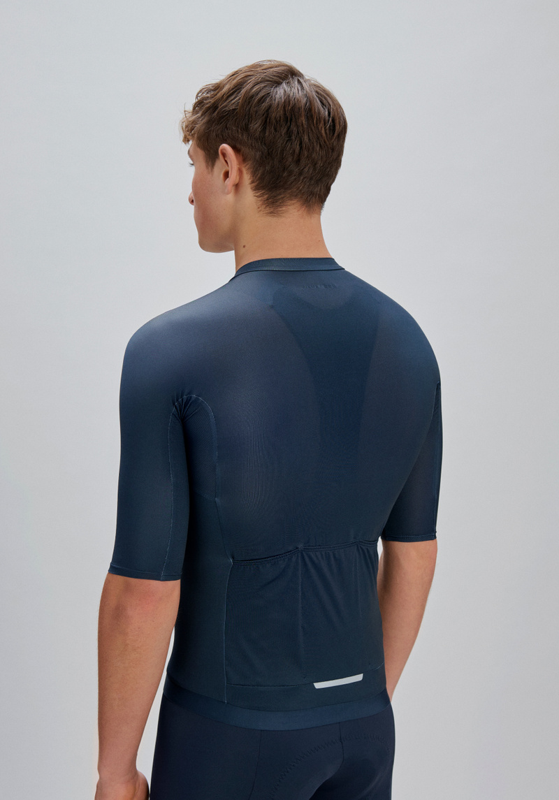 Men's Pristine Jersey in Zink Orange | Men's Road Cycling Jersey