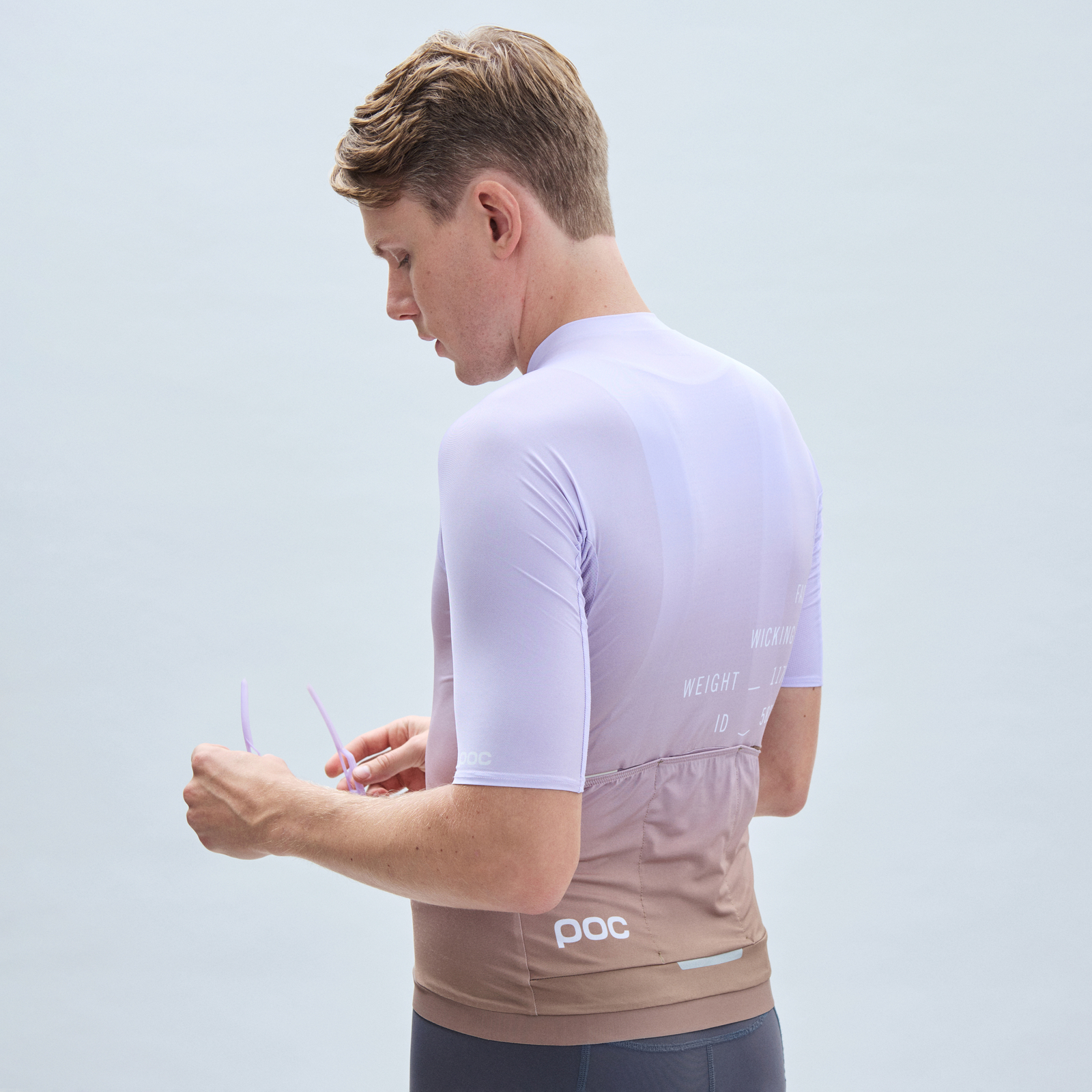 Men's Pristine Print Cycling Jersey - Image 4