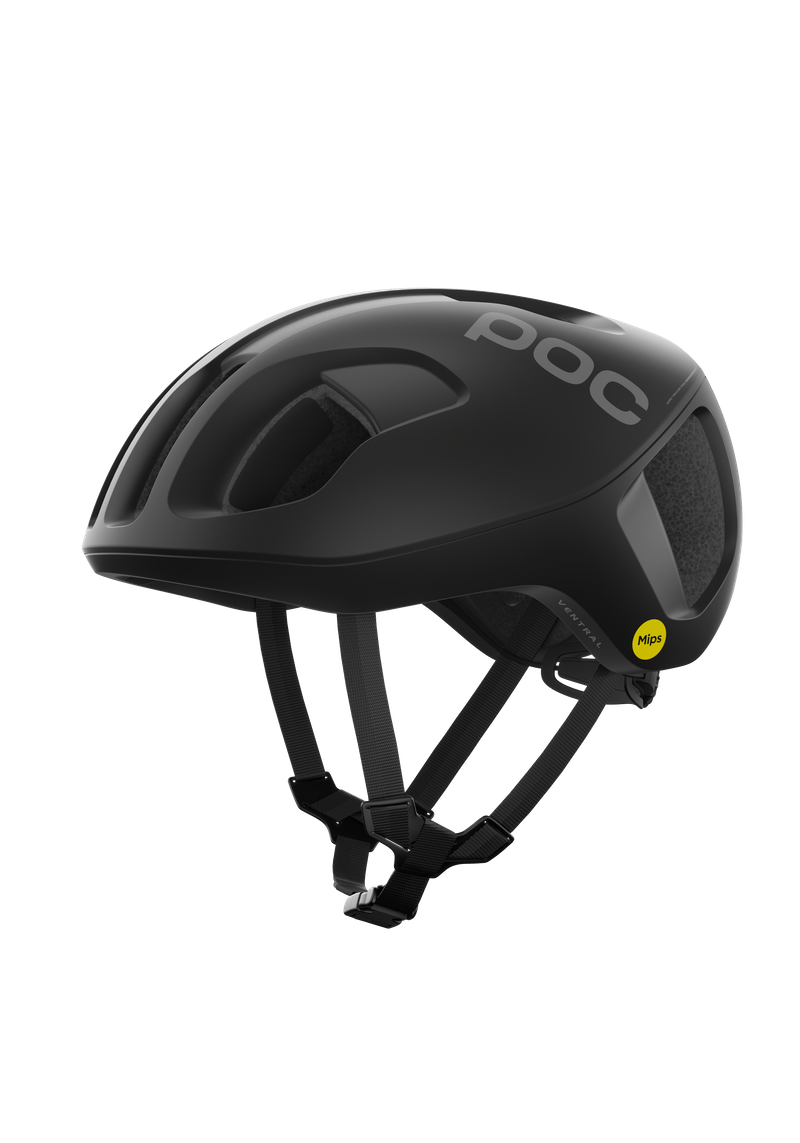 Ventral MIPS Cycling Helmet in Uranium Black | POC (CA)