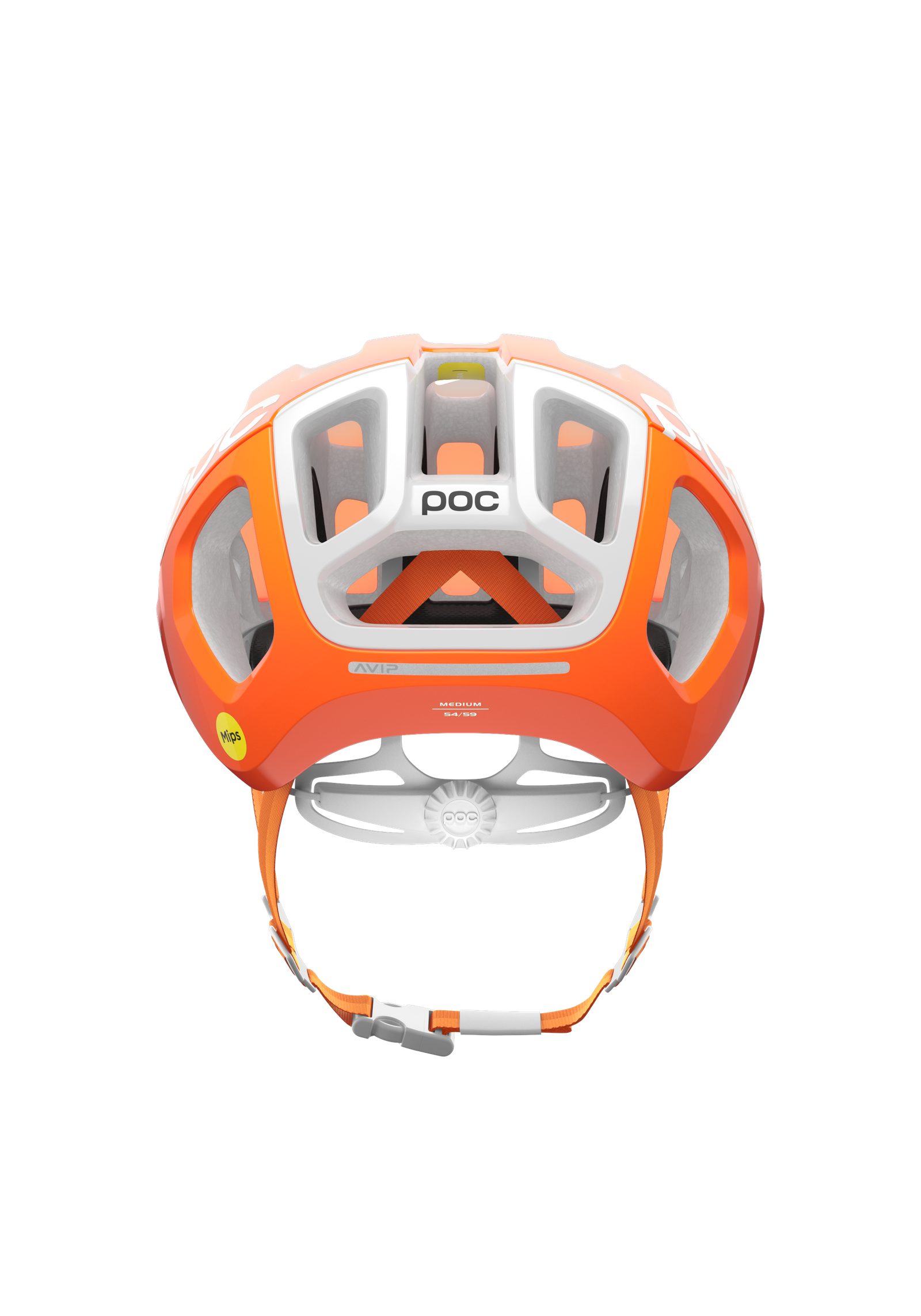 Ventral Tempus MIPS Cycling Helmet in Fluorescent Orange AVIP