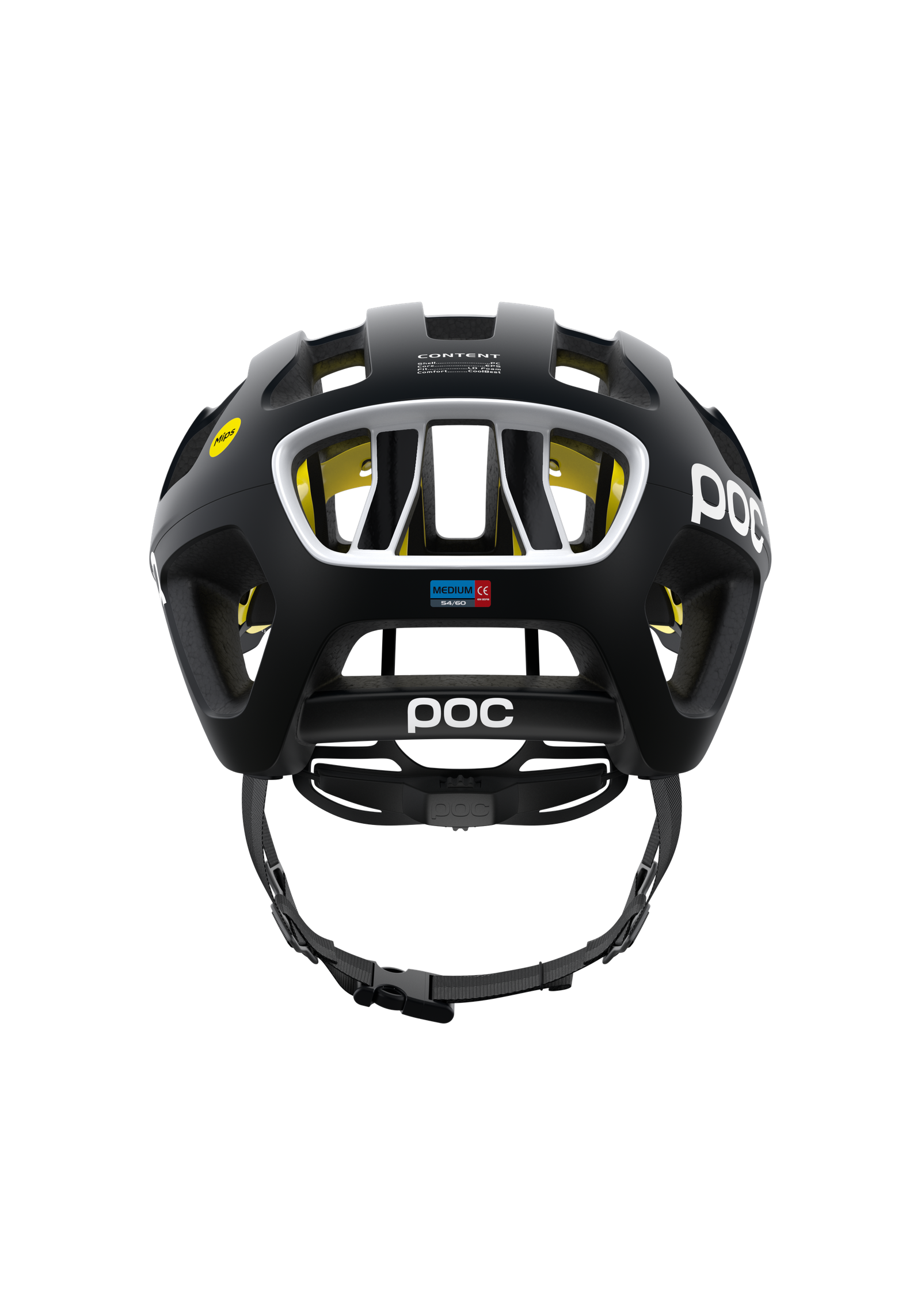 Octal MIPS Cycling Helmet in Uranium Black Matt | POC (Global EN)