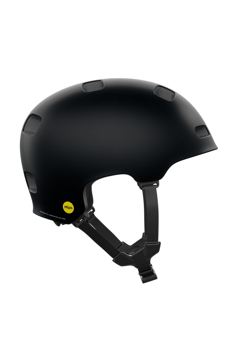 Crane MIPS Bike Helmet に Uranium Black Matt | POC (JP)