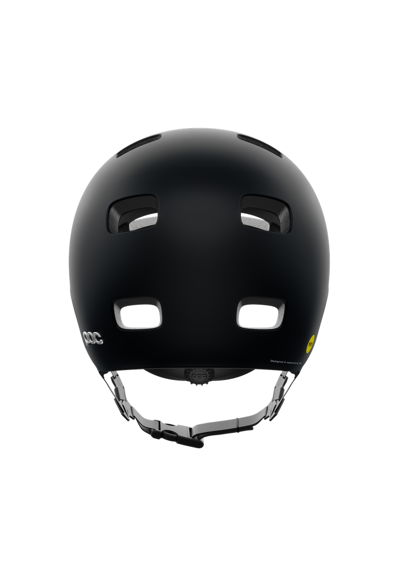 Crane MIPS Bike Helmet in Uranium Black Matt | POC (Global EN)