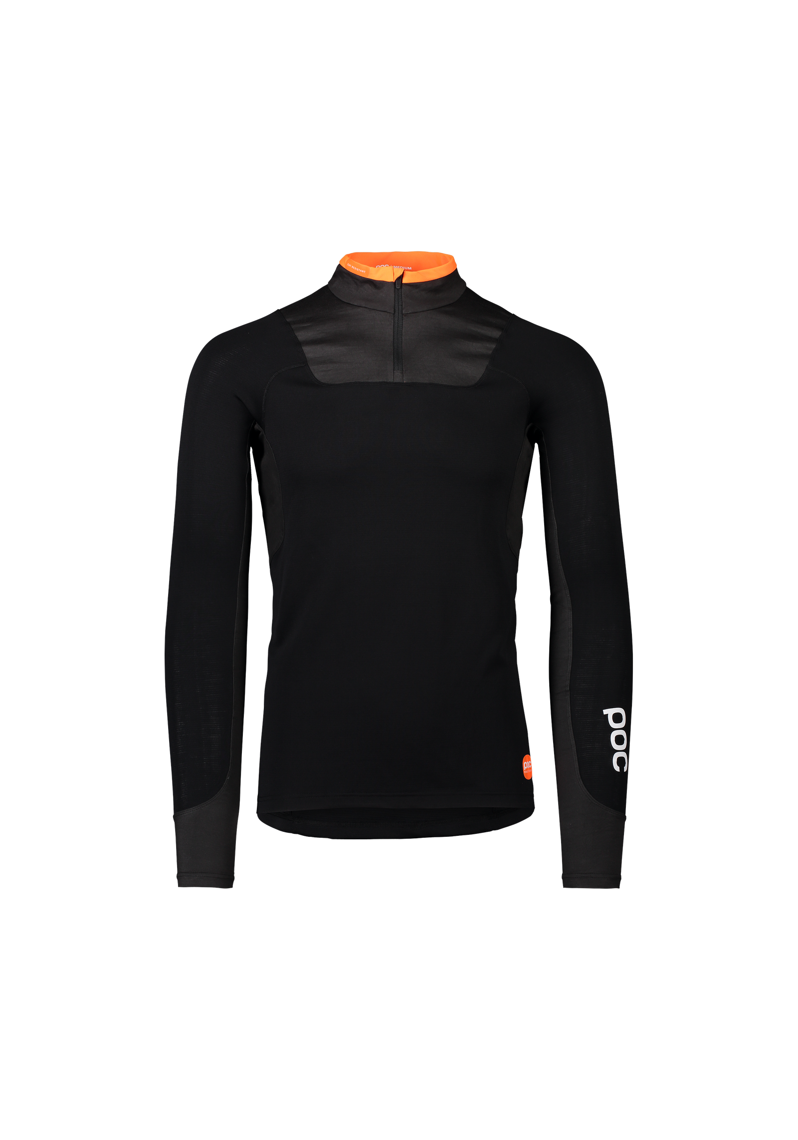 Men's Resistance Layer Ski Jersey in Uranium Black | Ski Apparel