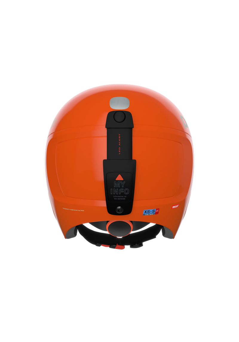 POCito Skull Ski Helmet in Fluorescent Orange | POC (US)