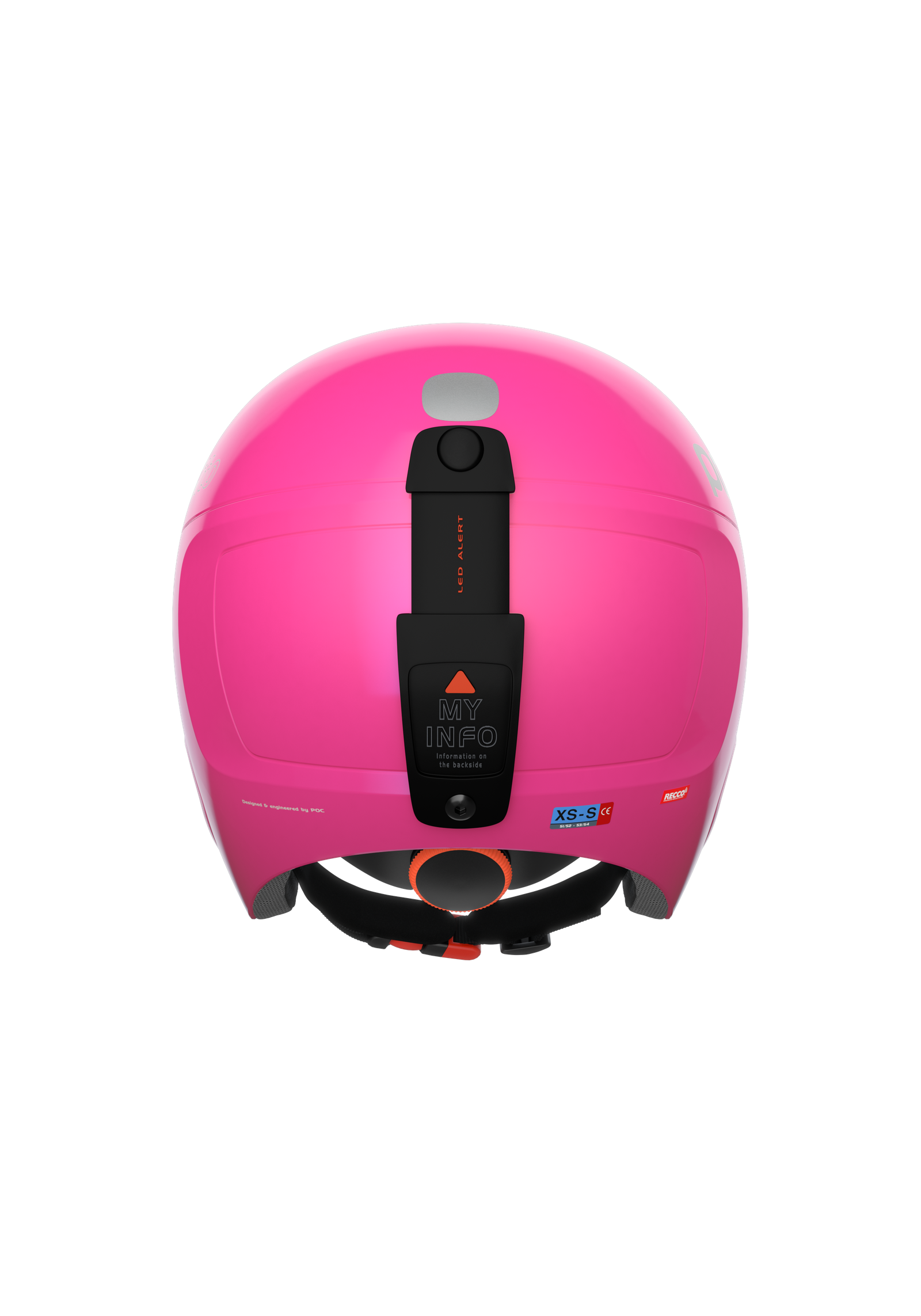 POCito Skull Ski Helmet in Fluorescent Pink | POC (US)