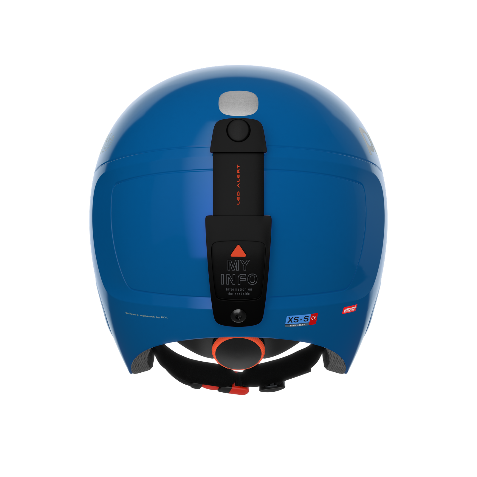 POCito Skull Ski Helmet に Fluorescent Blue | POC japan